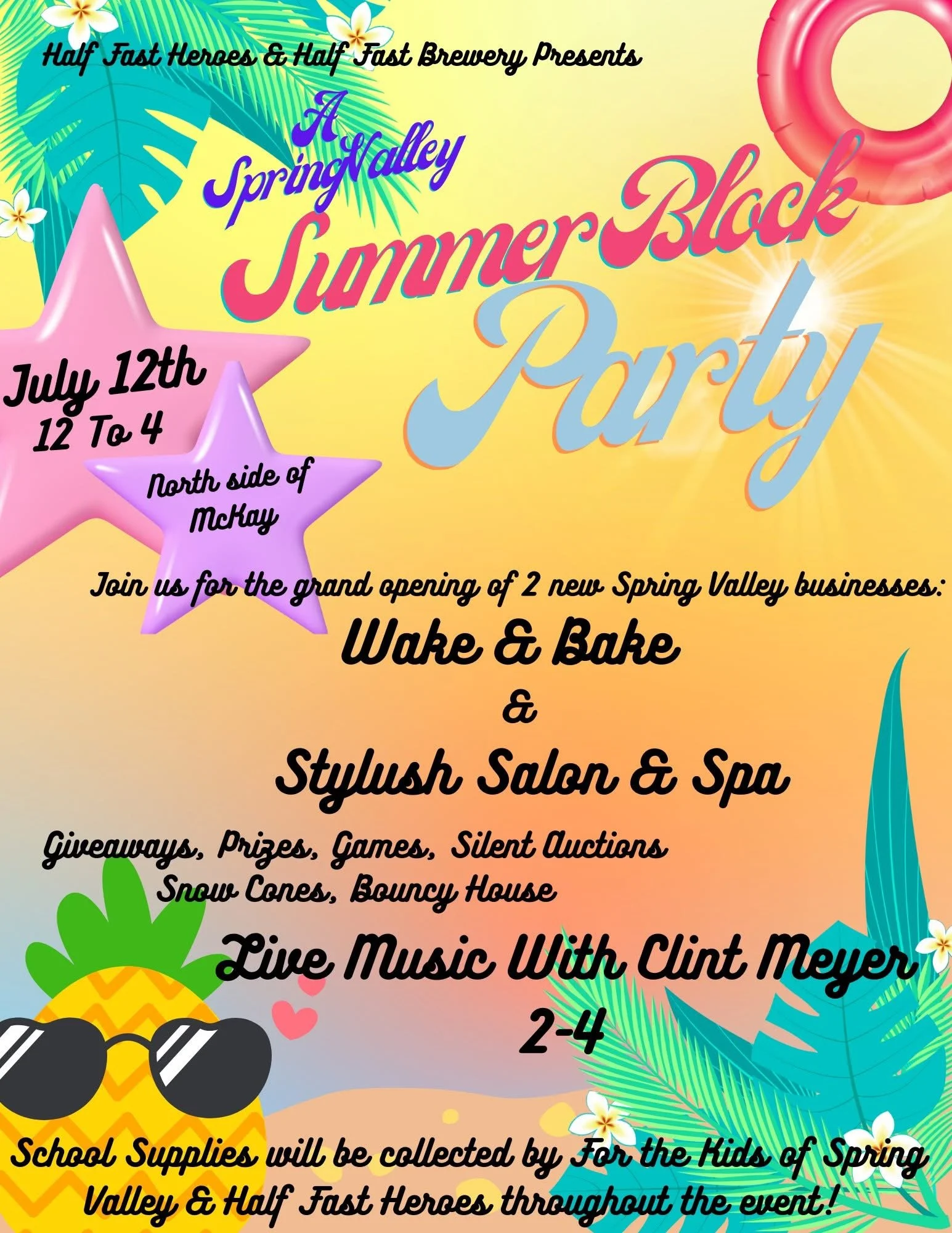 Spring Valley Summer Block Party