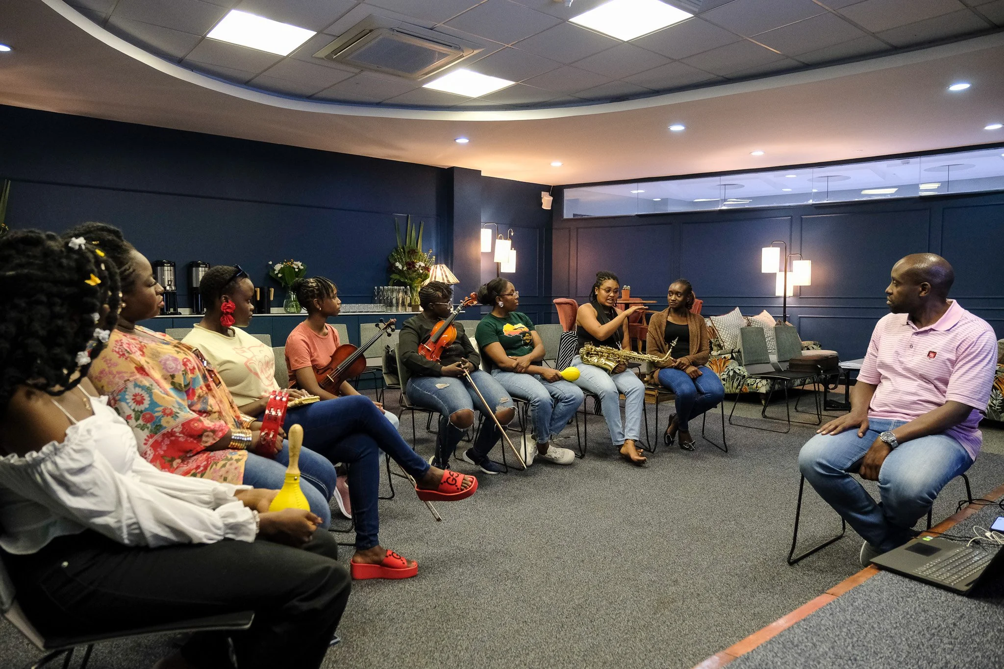 Global Impact Musician Program Completes Module 1: The Art of Self-Development