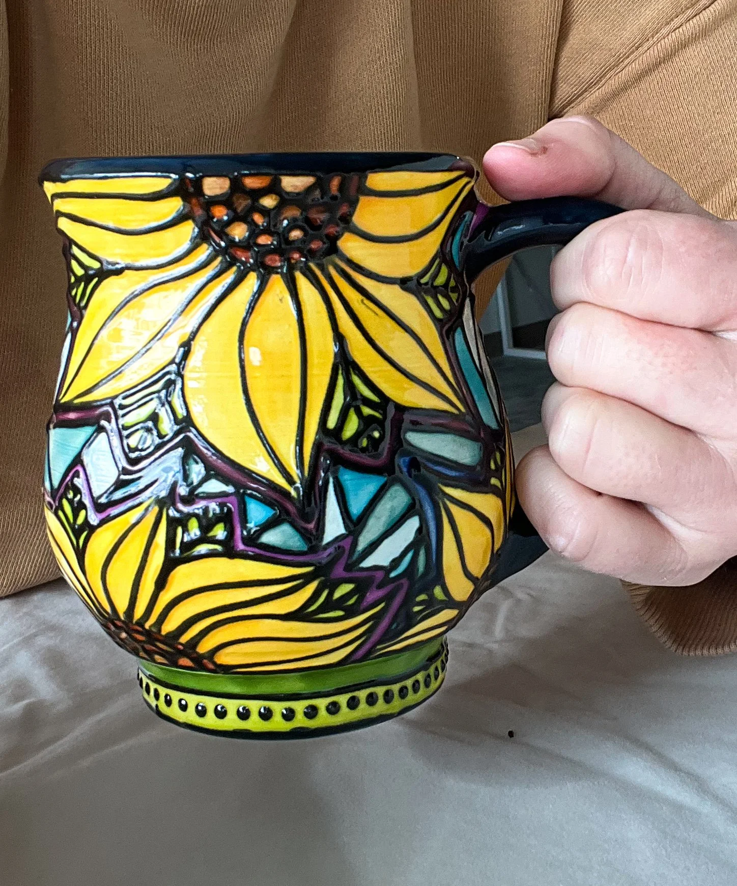 Golden Hour Sunflower Mug #1