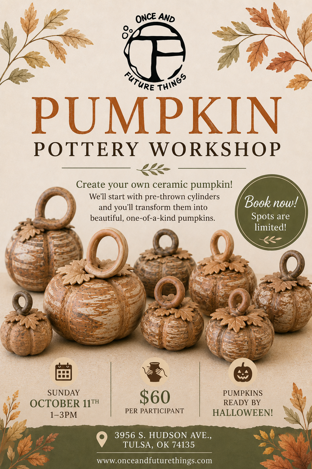 Pumpkin Pottery Workshop - October 11th, 2026.png
