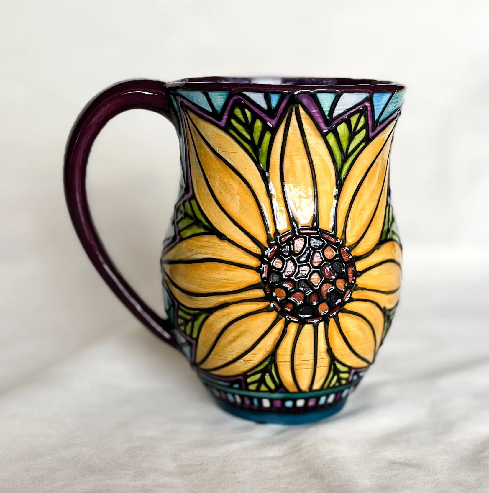 Golden Hour Sunflower Mug #3