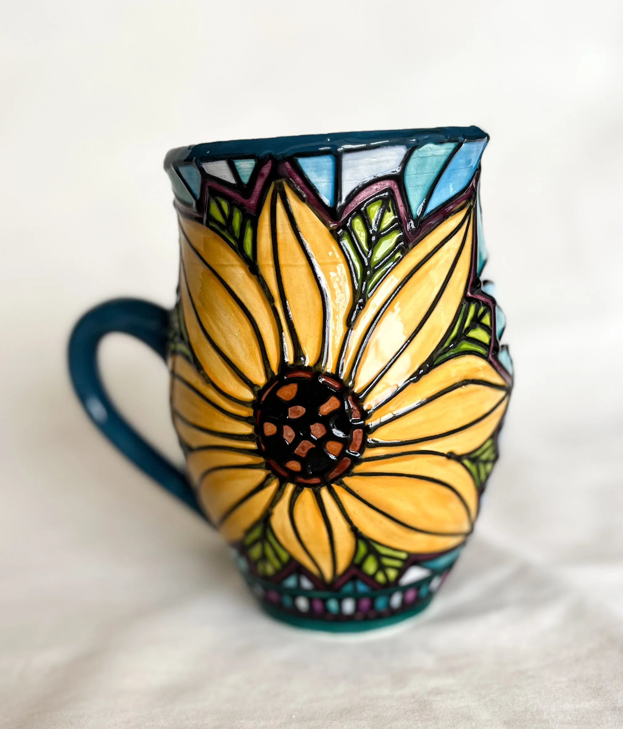 Golden Hour Sunflower Mug #5