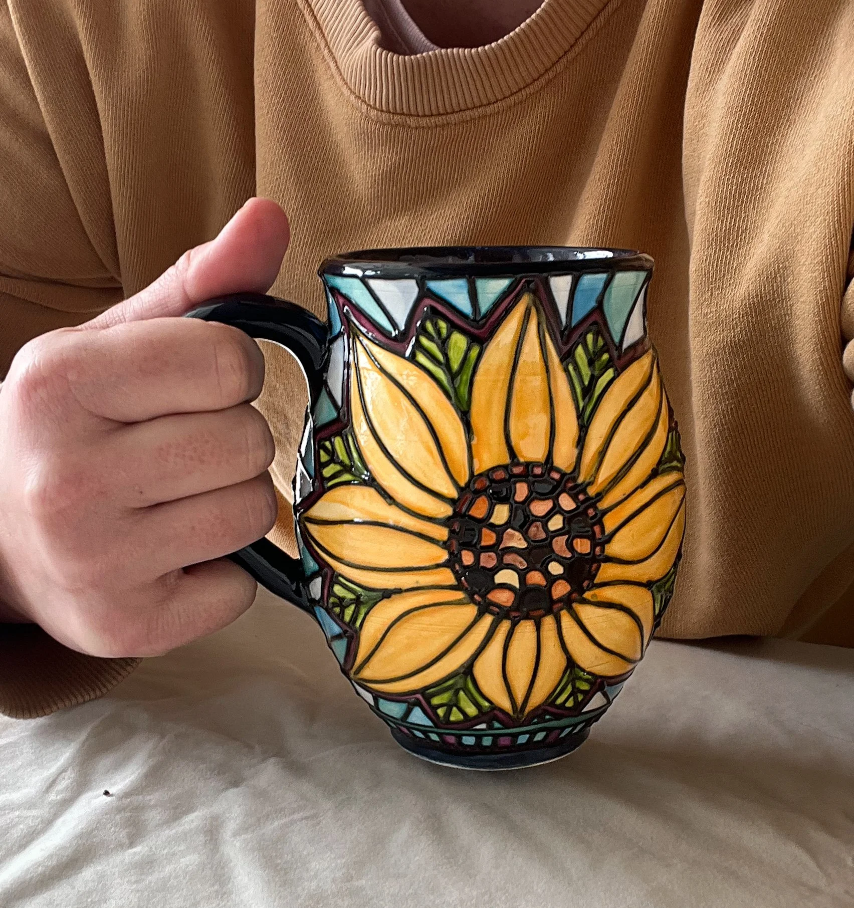 Golden Hour Sunflower Mug #7