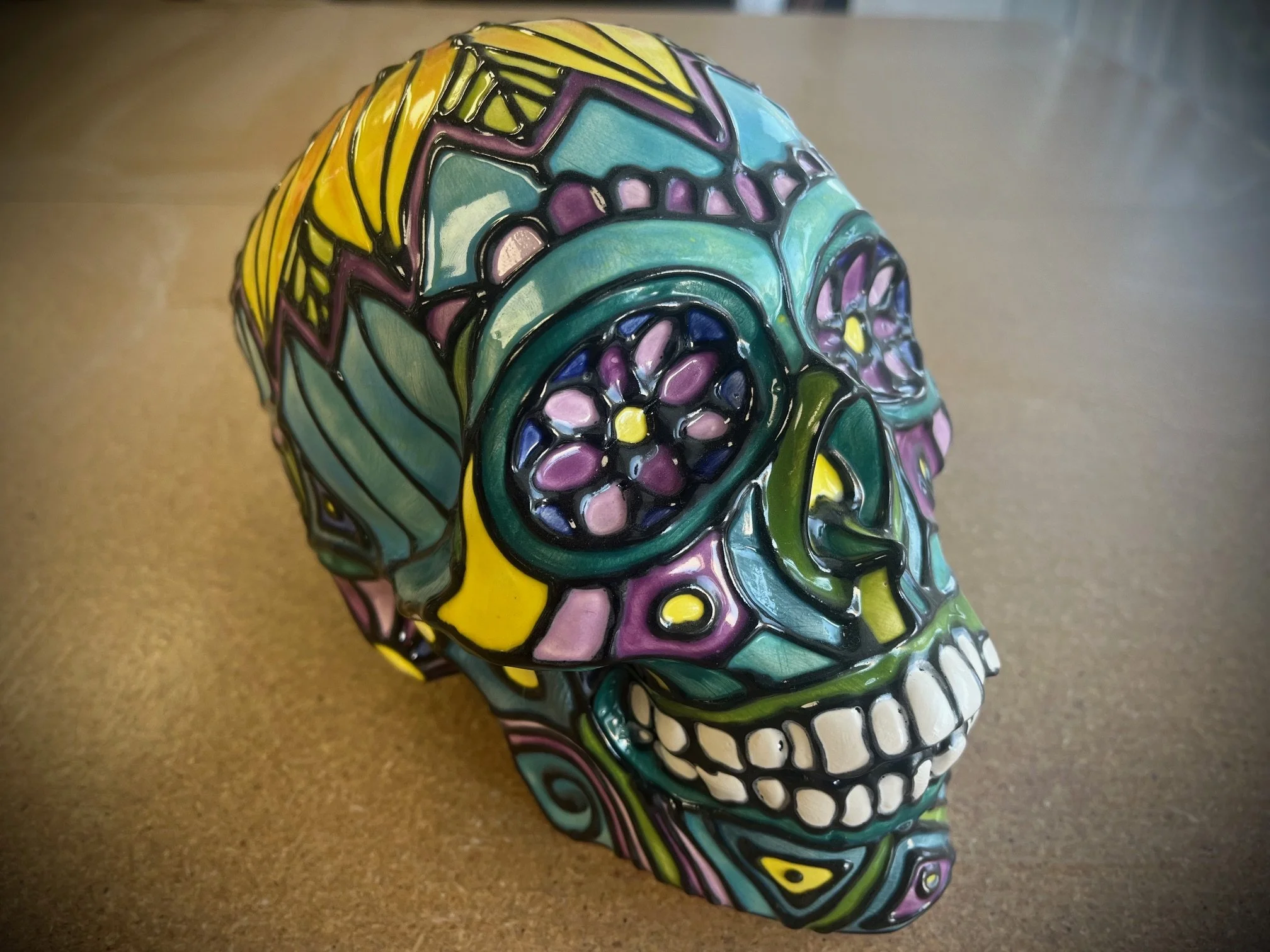 Calavera Skull Glazing Workshop - October 25th, 2026
