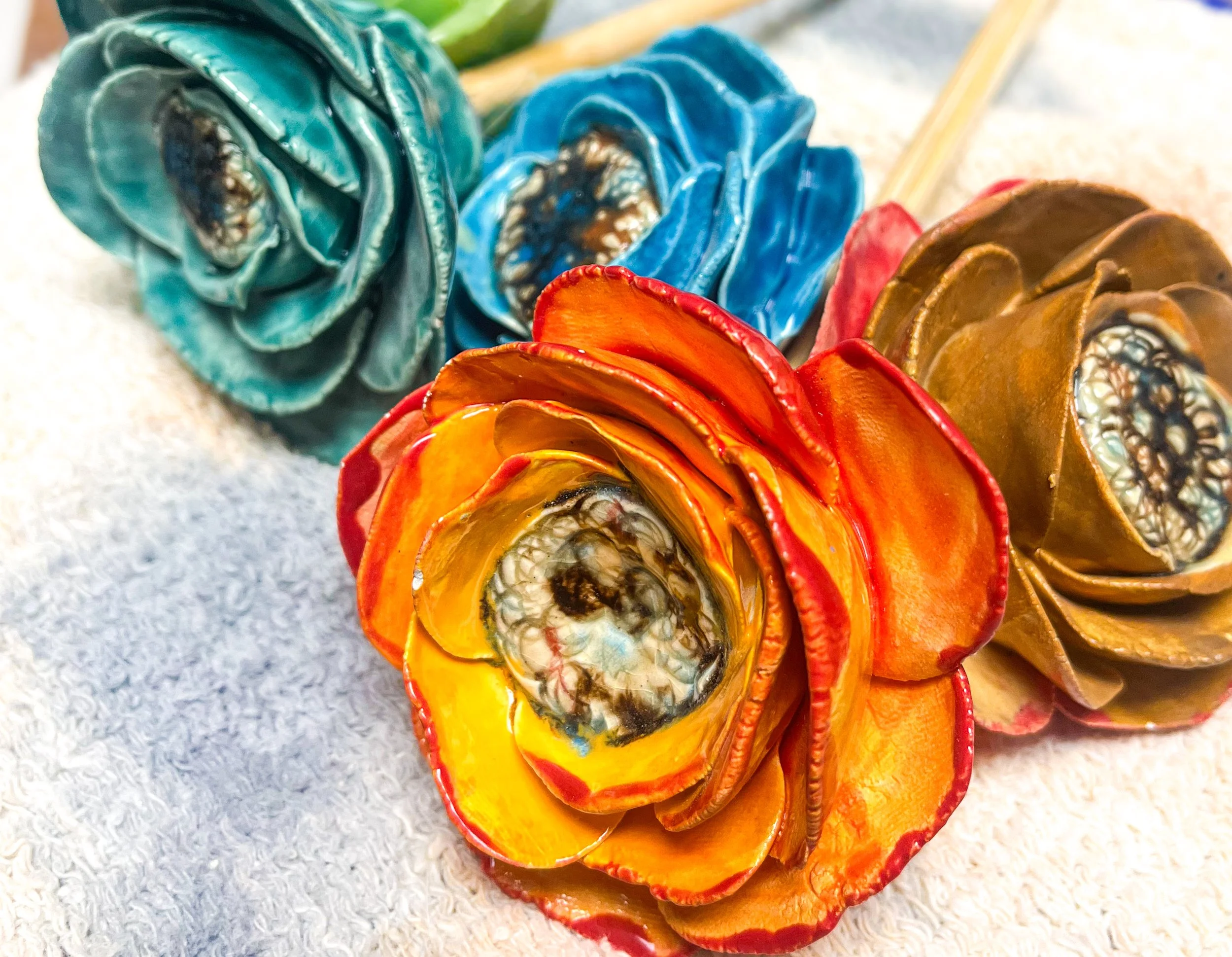 Forever in Bloom: Clay Flower Workshop - April 12th, 2026