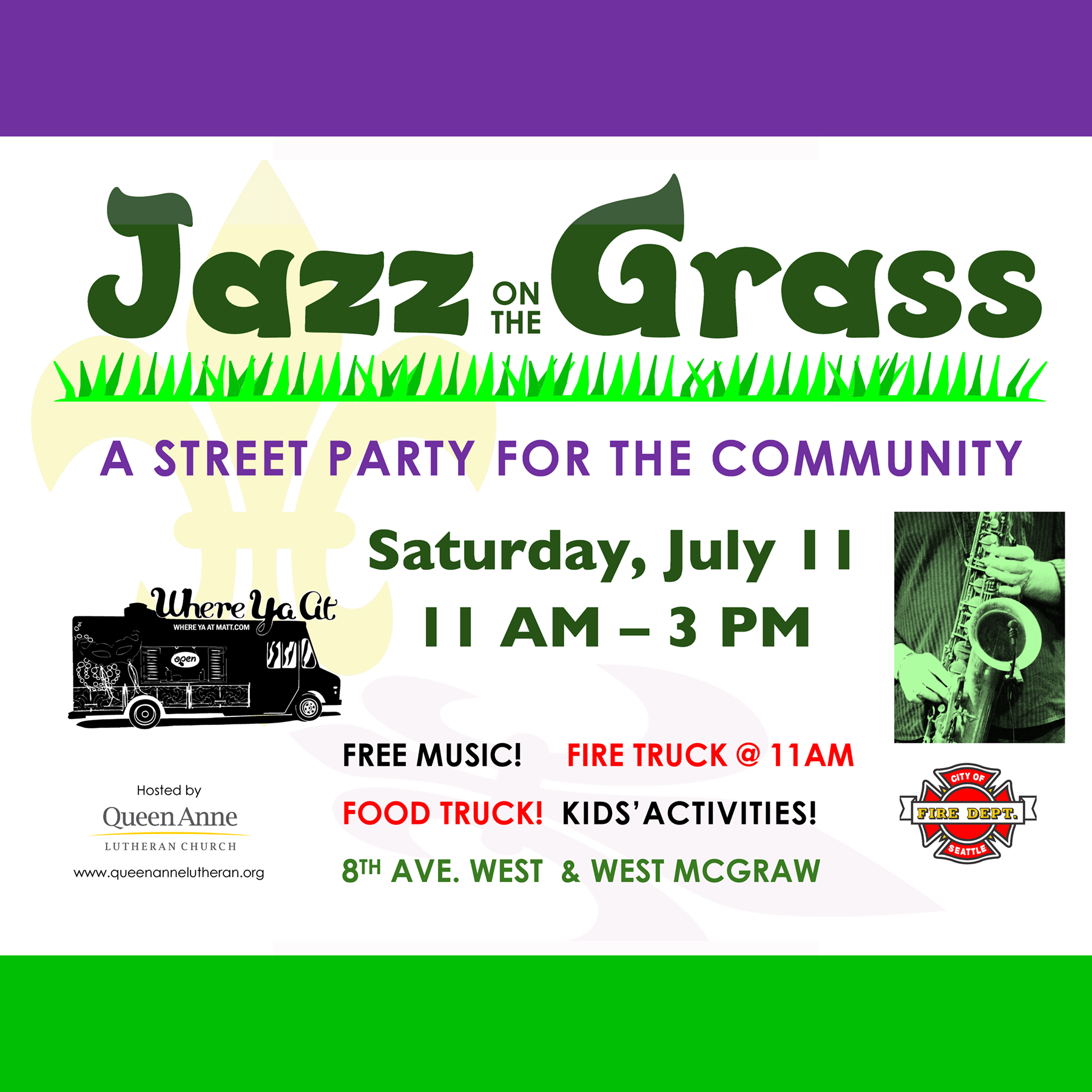 Jazz on the Grass Street Party