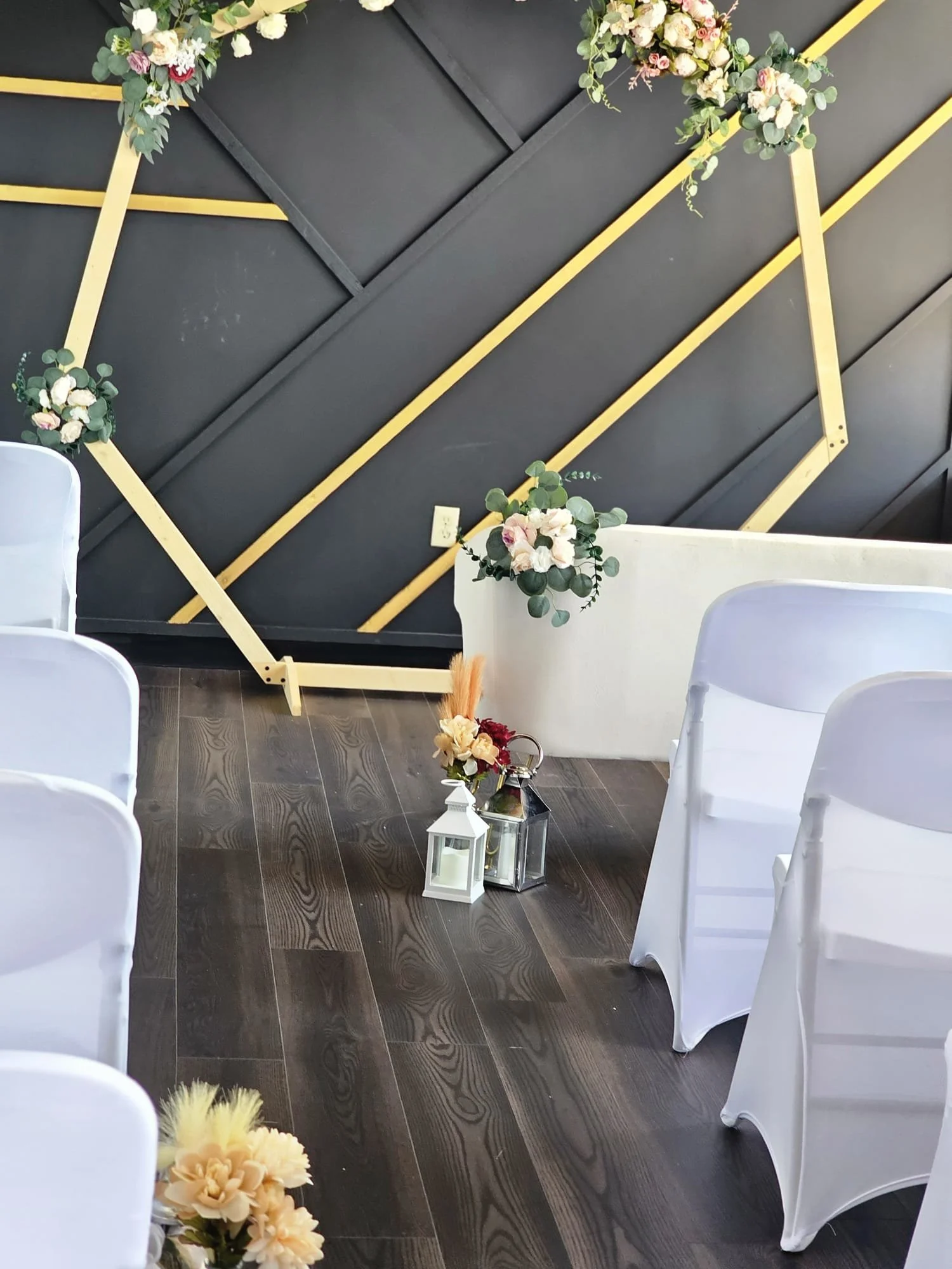 ceremony reception wedding officiant vow renewal dinner