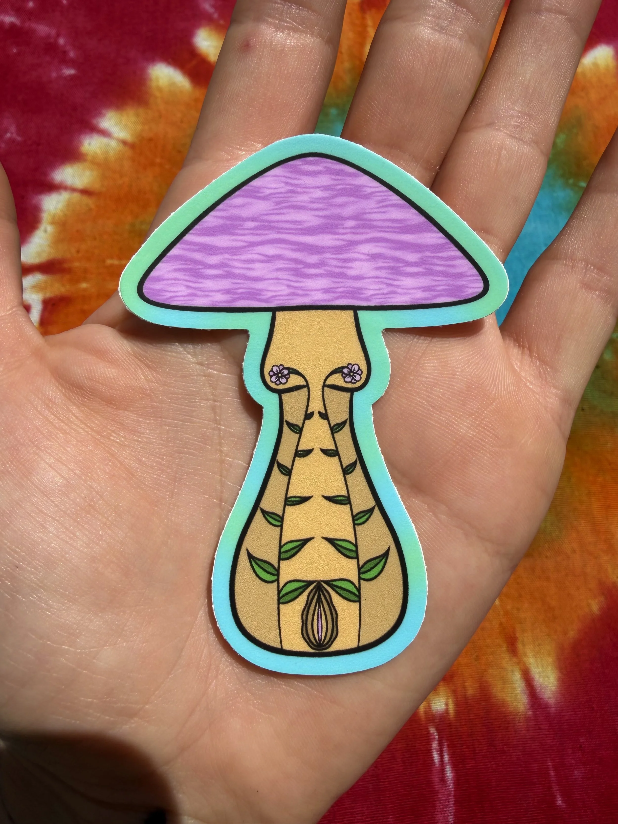 Earthy Mushwomb Sticker