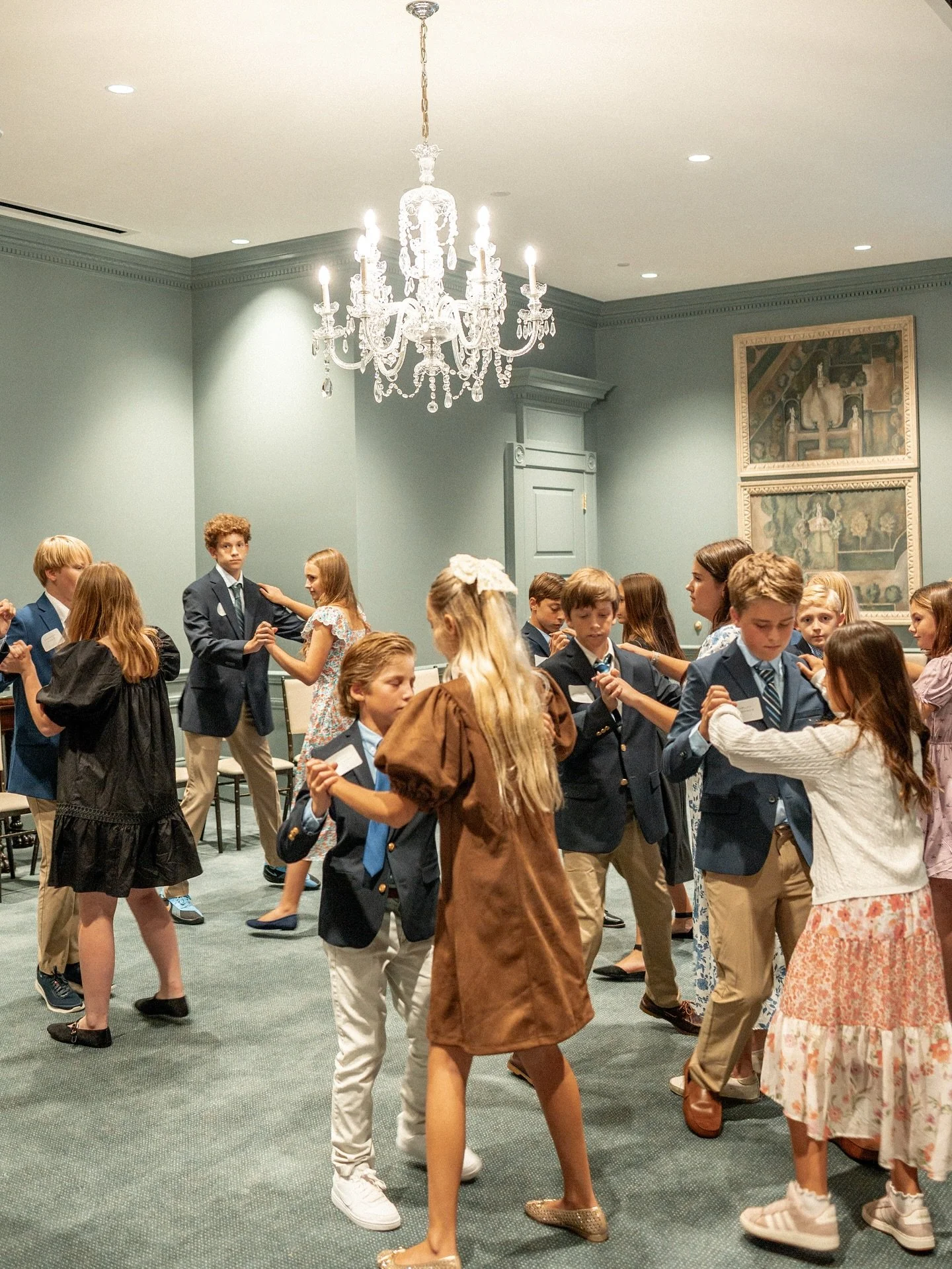 In our Mannerly Cotillion program for students in 5th to 8th grace, we combine modern etiquette instruction with the timeless charm of ballroom dance&mdash;creating a fun, engaging, and enriching experience that equips students with skills they&rsquo