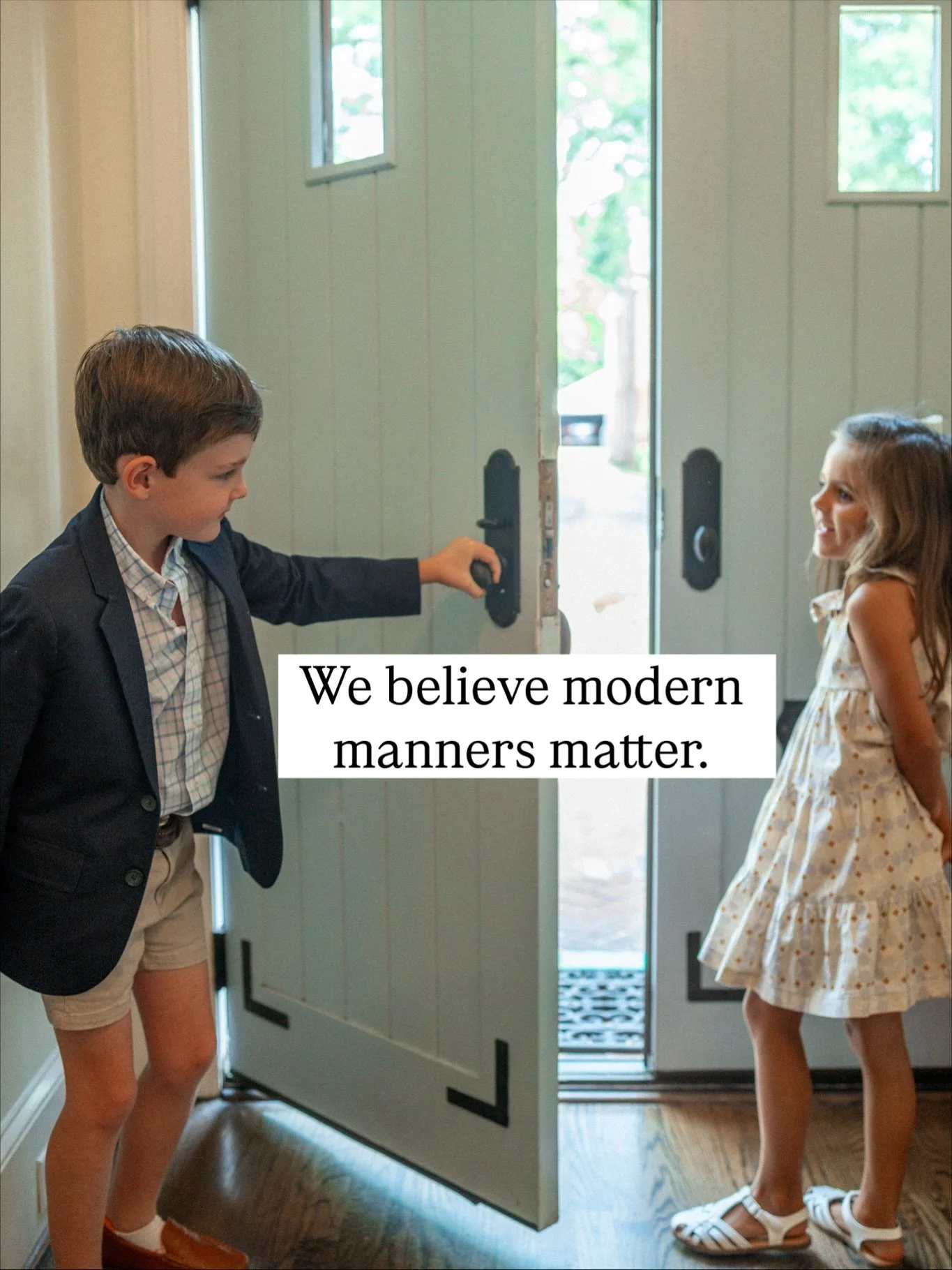 When I formed Mannerly in 2024, I wrote a few statements in a journal that have served as guiding pillars as we have grown. I&rsquo;d love to share these with you - 

1. We believe modern manners matter. Not as rigid etiquette rules, but as modern so