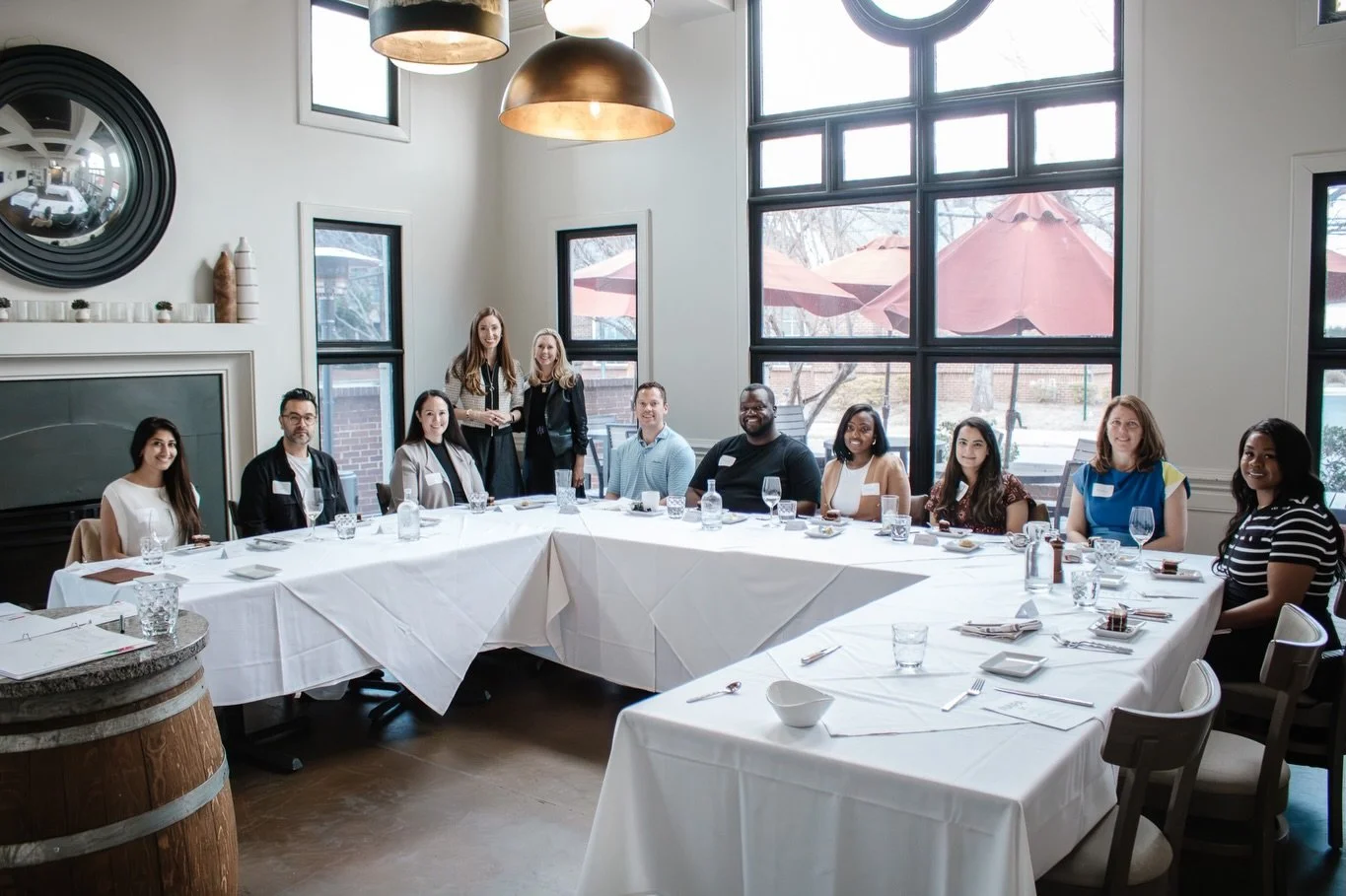 What fun to host a modern business etiquette luncheon featuring a delicious 3 course meal and practical guidance on dining etiquette. This interactive session blended timeless manners with today&rsquo;s workplace expectations, covering confident intr