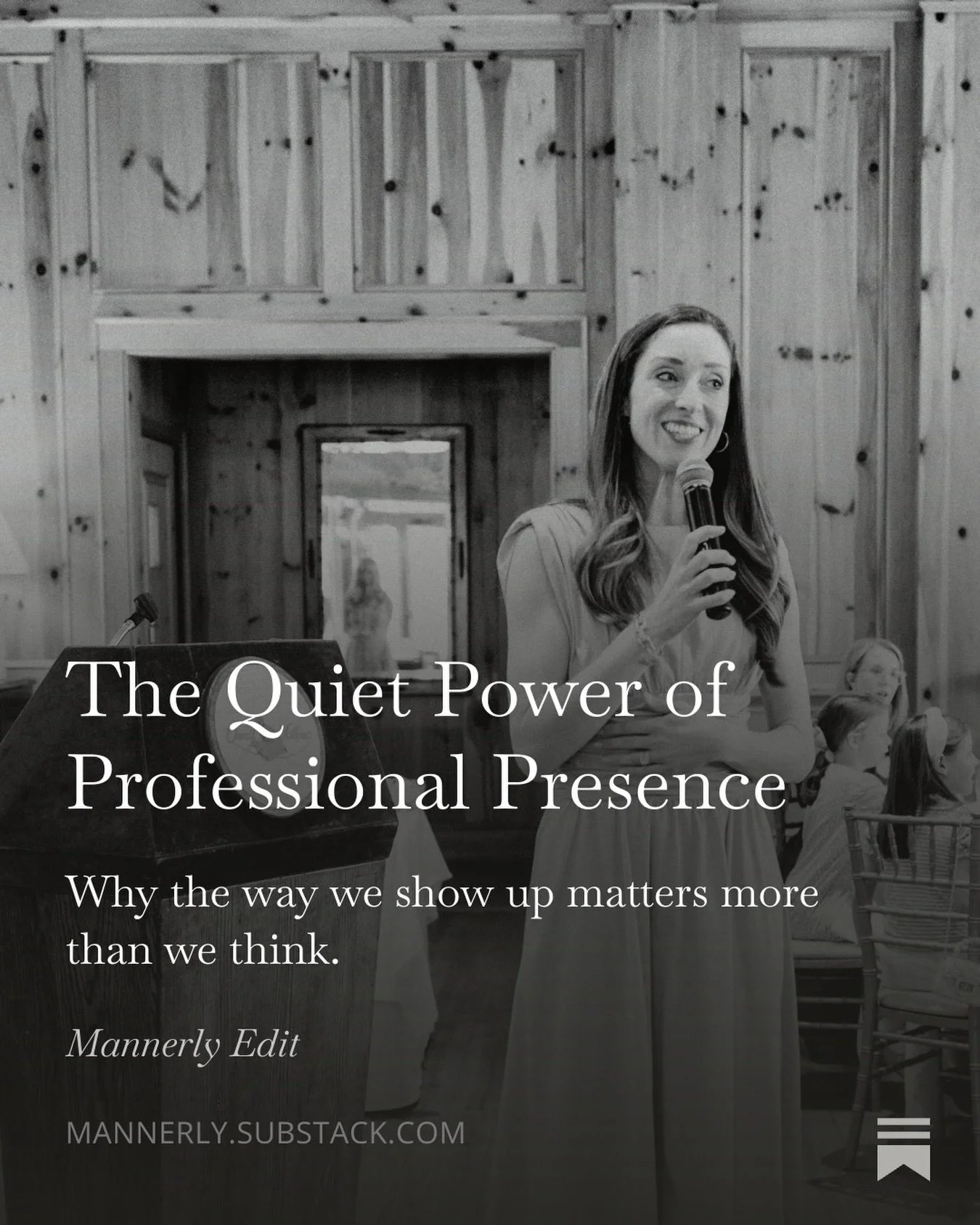 The professional skill no one teaches&hellip; but everyone quietly notices.

It shapes first impressions.
It influences trust.
And it often determines who receives the next opportunity.

After speaking this week on professional presence to a large co