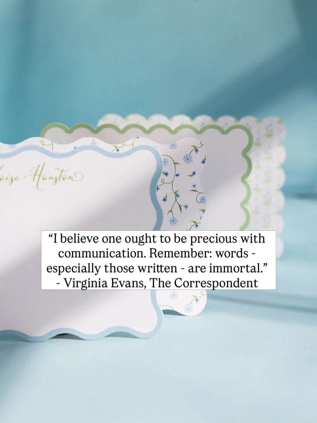 The timeless value of letter writing - one of the beautiful traditions we will always champion through Mannerly Paper. Good manners in action. 

Mannerly.com/shop