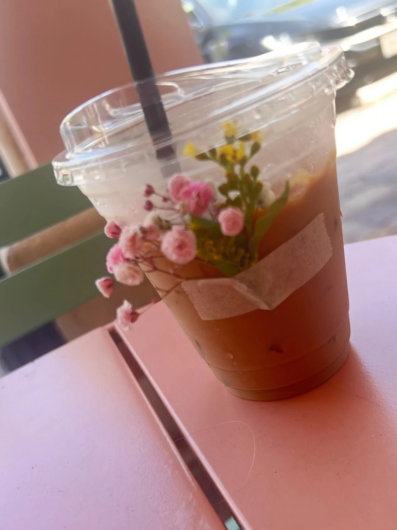 Love it when your barista adds that special detail &hellip;🌺 @longstoryshortcafe @linzievents New website - linzievents.com