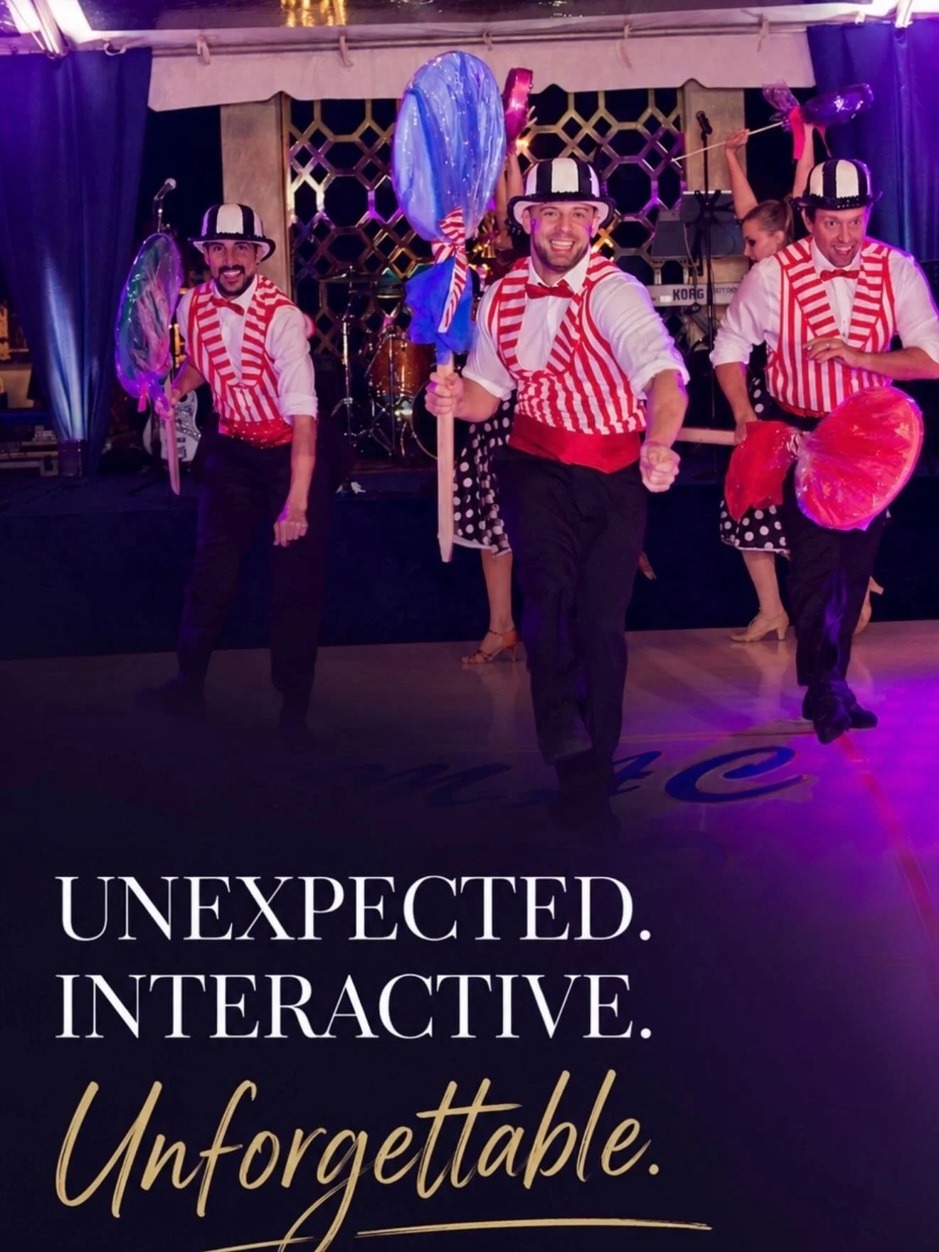 Channeling that 1950s - swing entertainment that stops the party in its tracks&mdash;interactive, unexpected, and absolutely unforgettable. This is what milestone moments deserve.

DM us to add this magic to your event. #milestone events #event enter
