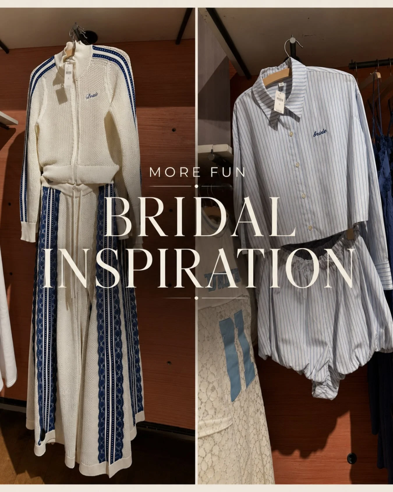 Not every bride needs a gown &mdash; sometimes it&rsquo;s a cute pajama set or a cozy sweatsuit while you get ready together. Comfort and style for the morning-of. @anthropologieweddings 

#LinziEvents #BridalInspo #GettingReadyStyle #SouthFloridaBri