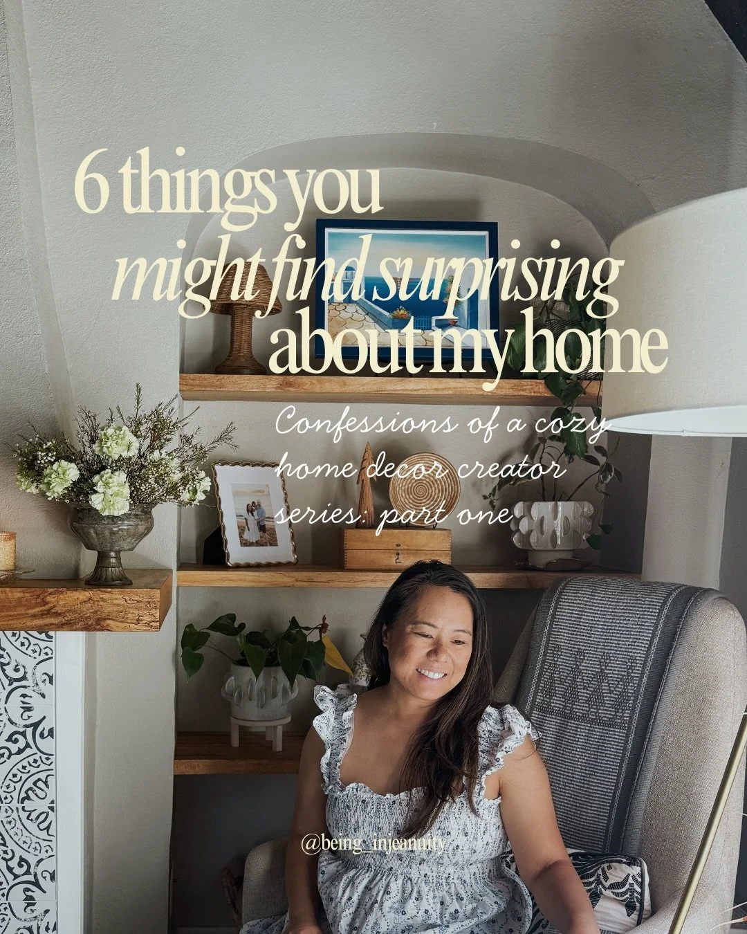 There&rsquo;s a version of a &ldquo;successful cozy home decor creator&rdquo; that lives in my head. And honestly, I don&rsquo;t always feel like I measure up to her. 🤦🏽&zwj;♀️ 

So here&rsquo;s a little peek behind the content: things about my hom