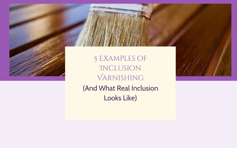 A close-up of a paintbrush applying a clear, shiny coat of varnish over a weathered wooden surface, symbolizing surface-level changes that mask underlying structural issues.