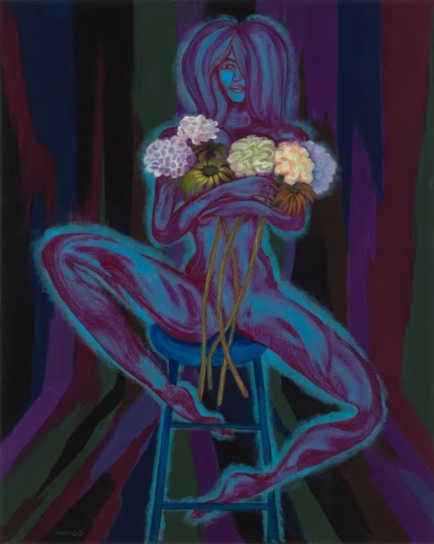 CLUTCHING FLOWERS