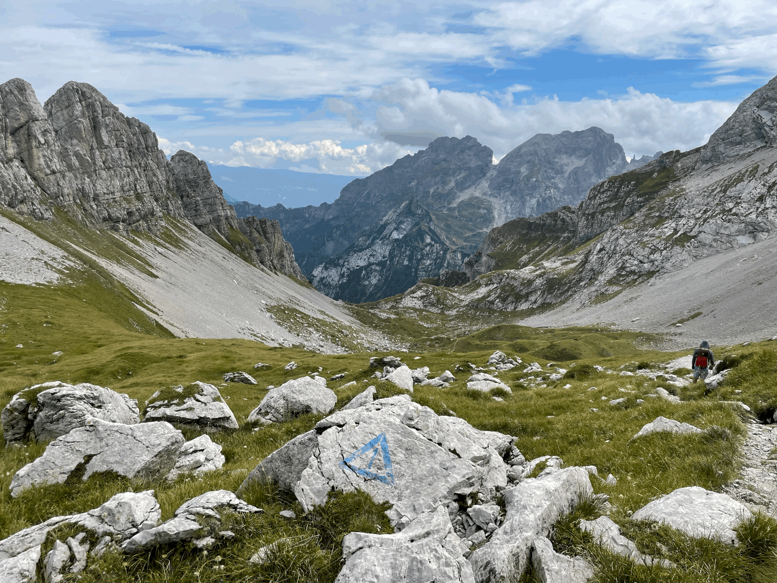 Pushing My Edge on the Alta Via 1, Discovering that I am not Who I was Ten Years Ago