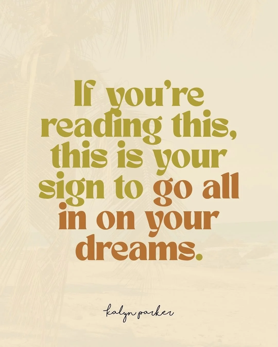 This is your sign to go ALL IN on your dreams. 🔮🪄

The deepest desire of the embodied visionary woman is to be wildly liberated in who she is and permission to be the fullest expression of who our souls came here to be.

To make radical impact on t