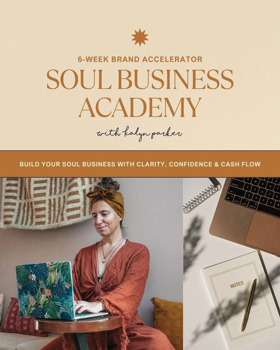 🥁 Now enrolling for SOUL BUSINESS ACADEMY: 

A 6-week brand, content, and strategy accelerator for coaches, healers, and multidimensional leaders ready to scale their impact and income in 2026.

Step into 2026 with your brand identity, signature off