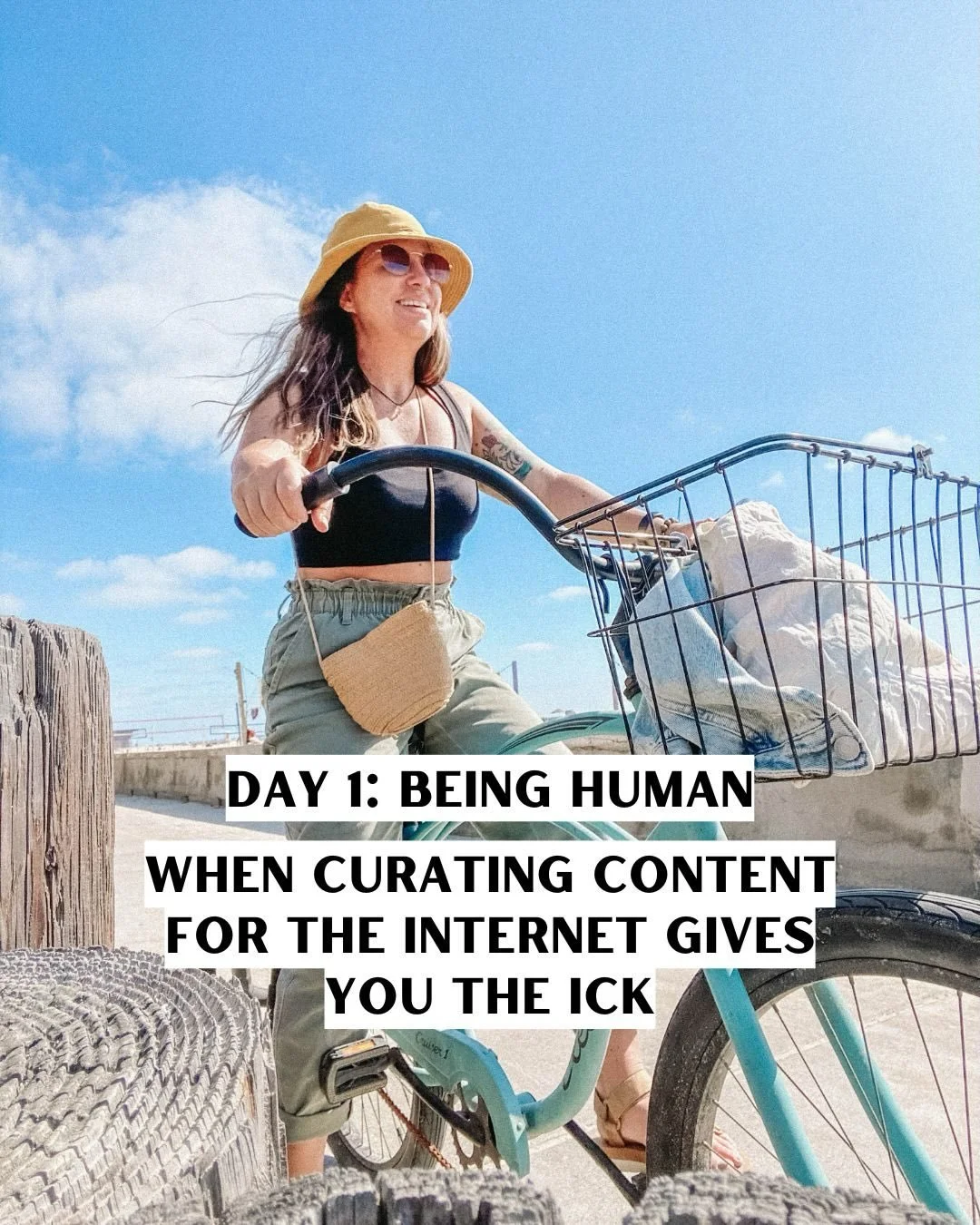 Can we do confessions? I&rsquo;ll go first.

I&rsquo;m sick and tiiired of curating scripted content for the internet. None of us can keep up with the constant intake or output, and the pressure is sucking our soul&rsquo;s dry.

As a creative visiona