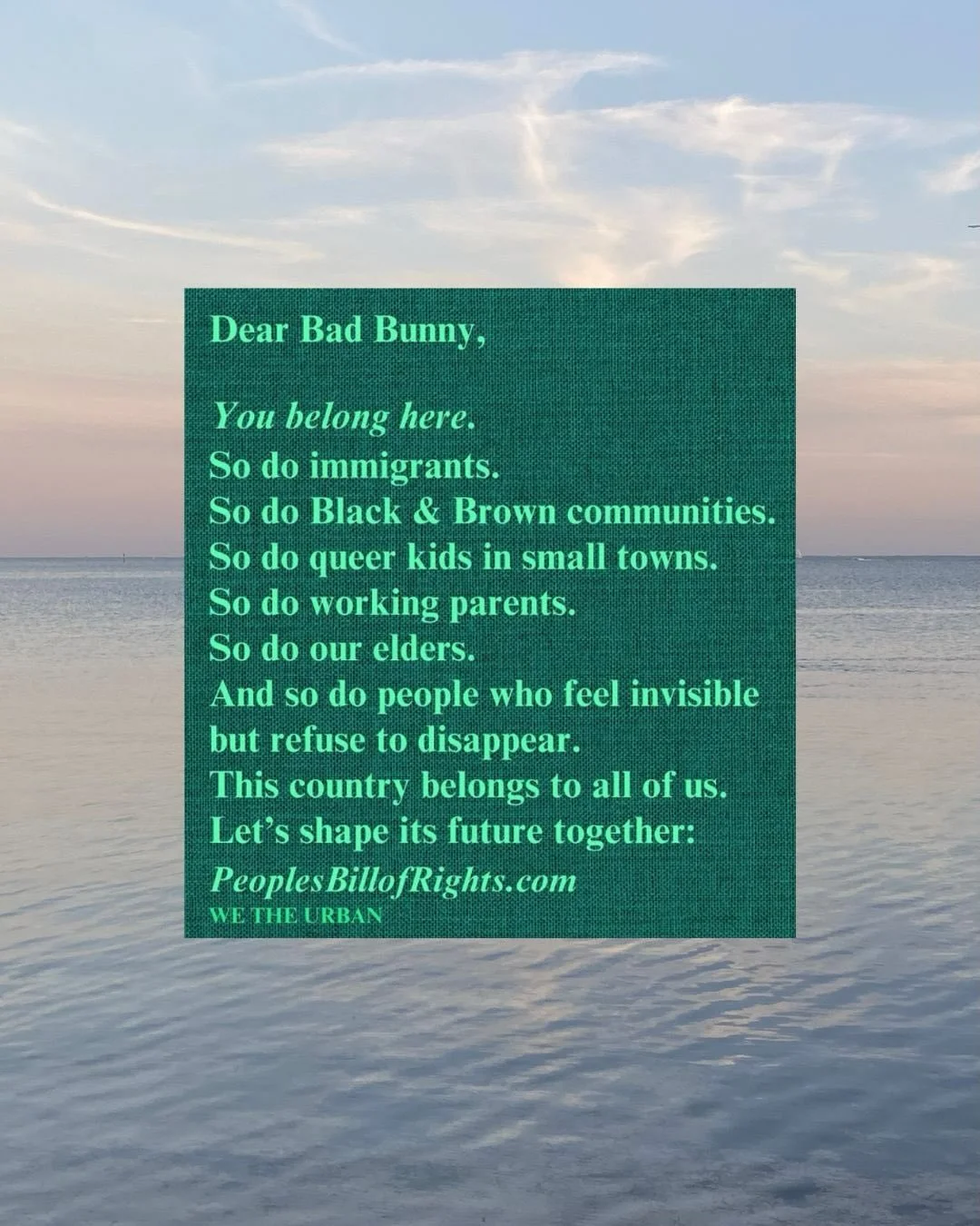 Team Benito. 🐰🇵🇷🏈

#badbunny #benitobowl #lovewins #thisisamerica #globalmajority