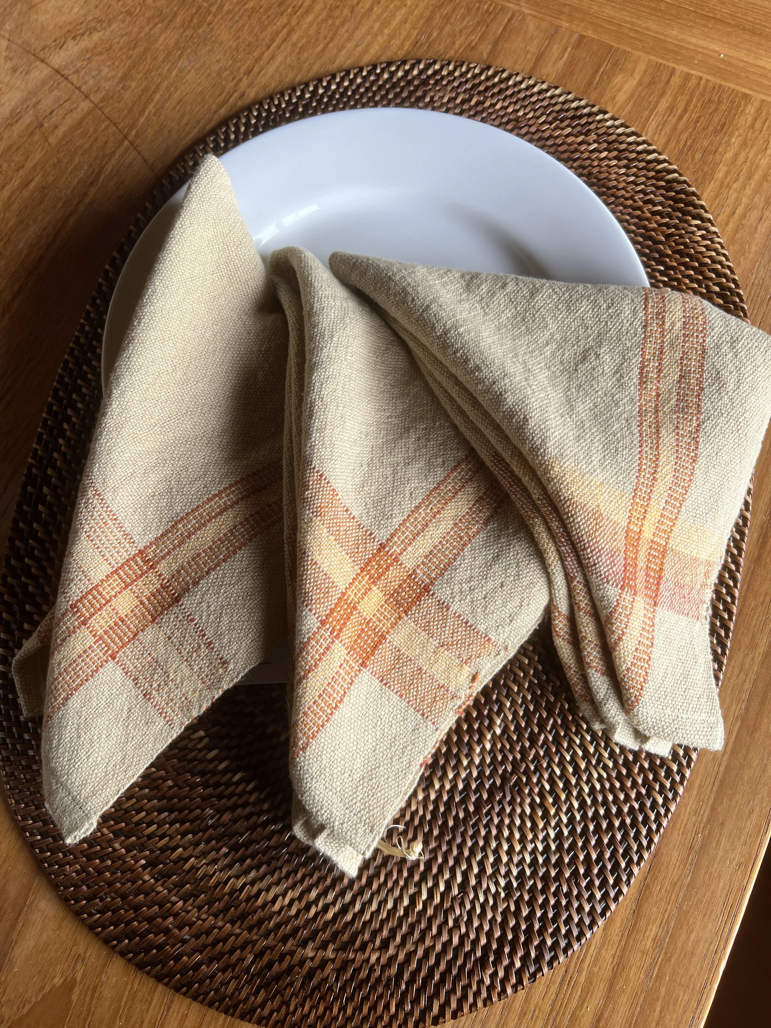 Harvest Light Cottolin Napkins