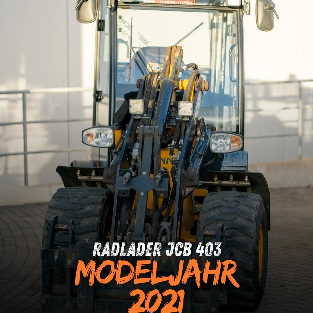 🚧 B&B Maschinenverleih – wir haben, was ihr braucht! 🚧
Ob Radlader, Bagger oder andere Maschinen – bei uns gibt’s die richtigen Geräte für jedes Projekt. 💪
👉 Radlader JCB 403, Baujahr 2021
👉 Minibagger JCB 19C-1,
