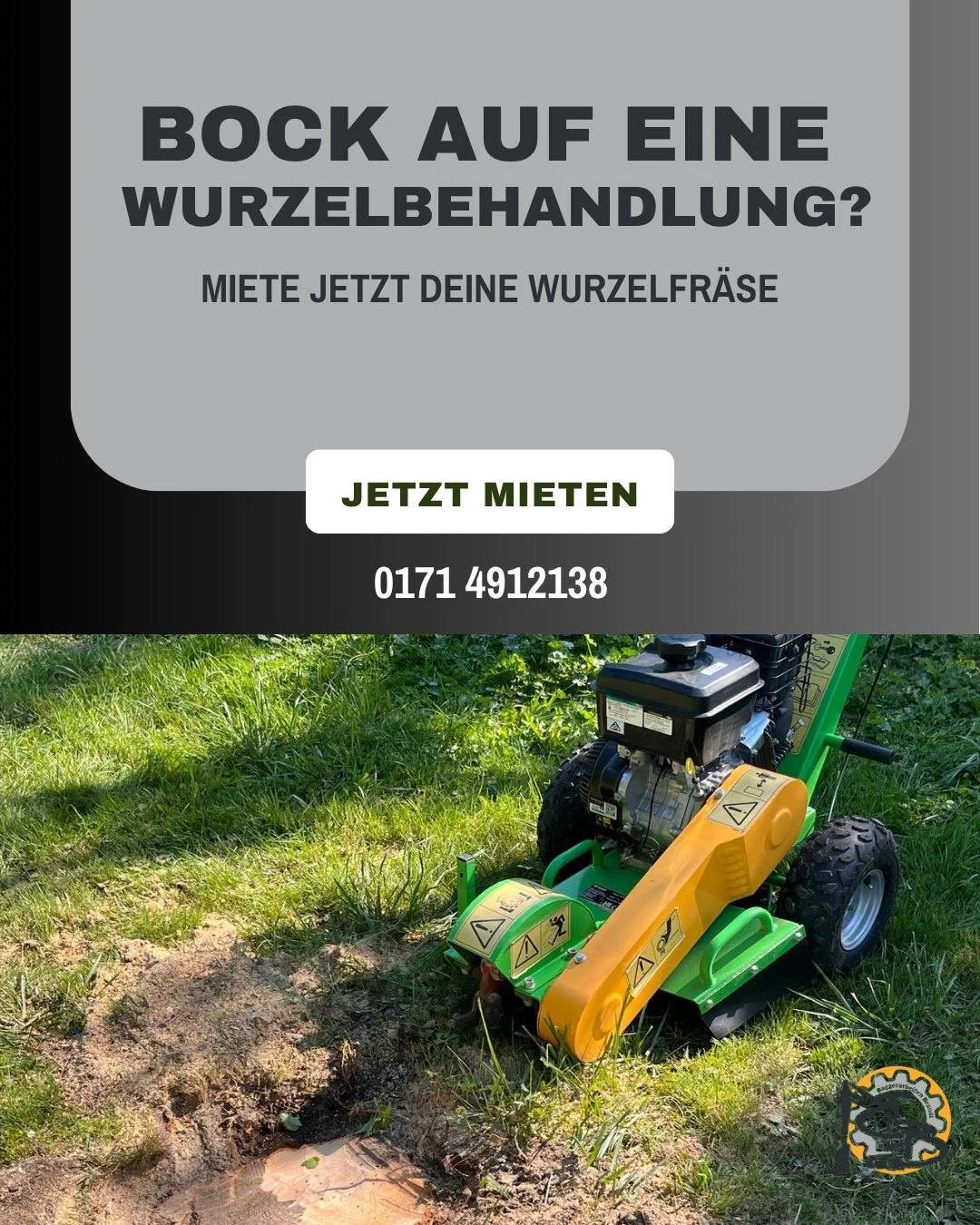 Bock auf eine Wurzelbehandlung? 🌱
Da wird selbst der Zahnarzt neidisch !!
Baumstümpfe? Wurzeln? 👉 Weg damit!
Miet dir das Biest bei B&B Maschinenverleih und mach kurzen Prozess im Garten. 🪓🌳
📞 Jetzt anrufen & losfräsen!
+49