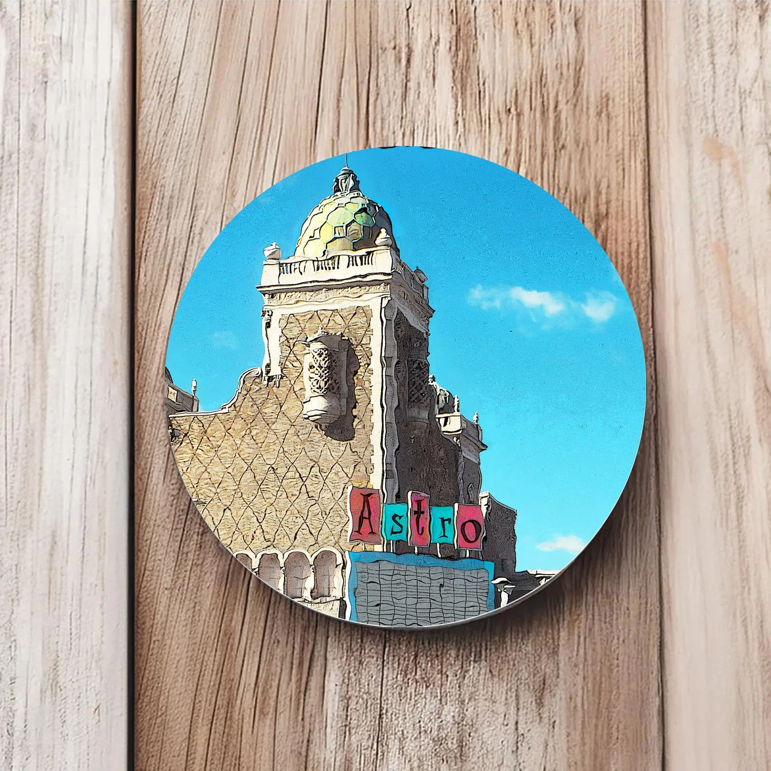 Astro Theater Coaster