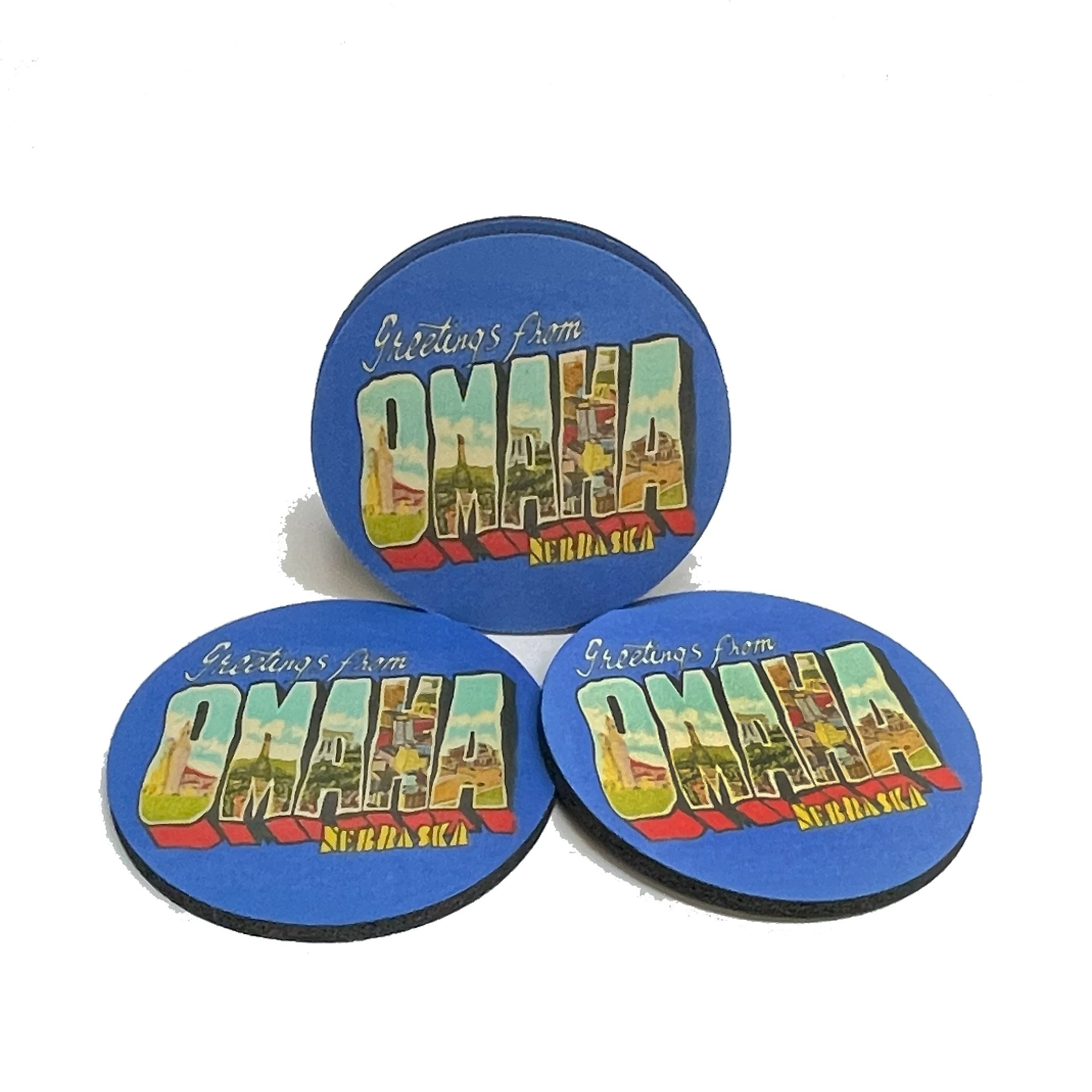 Greetings From Omaha Coaster
