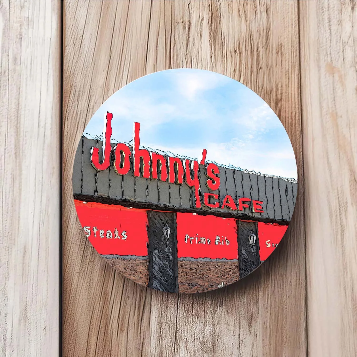 Johnny's Cafe Coaster