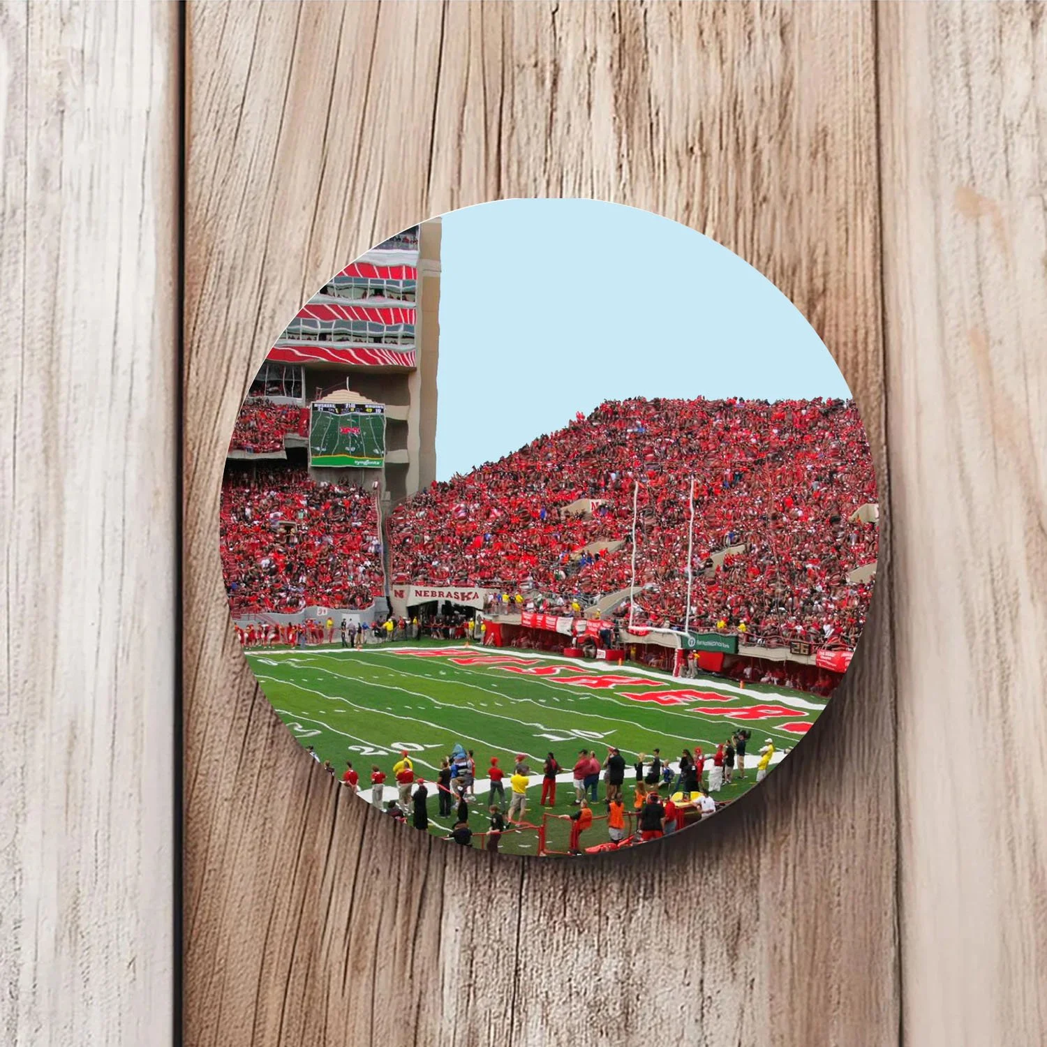 Husker Fans Corner Coaster