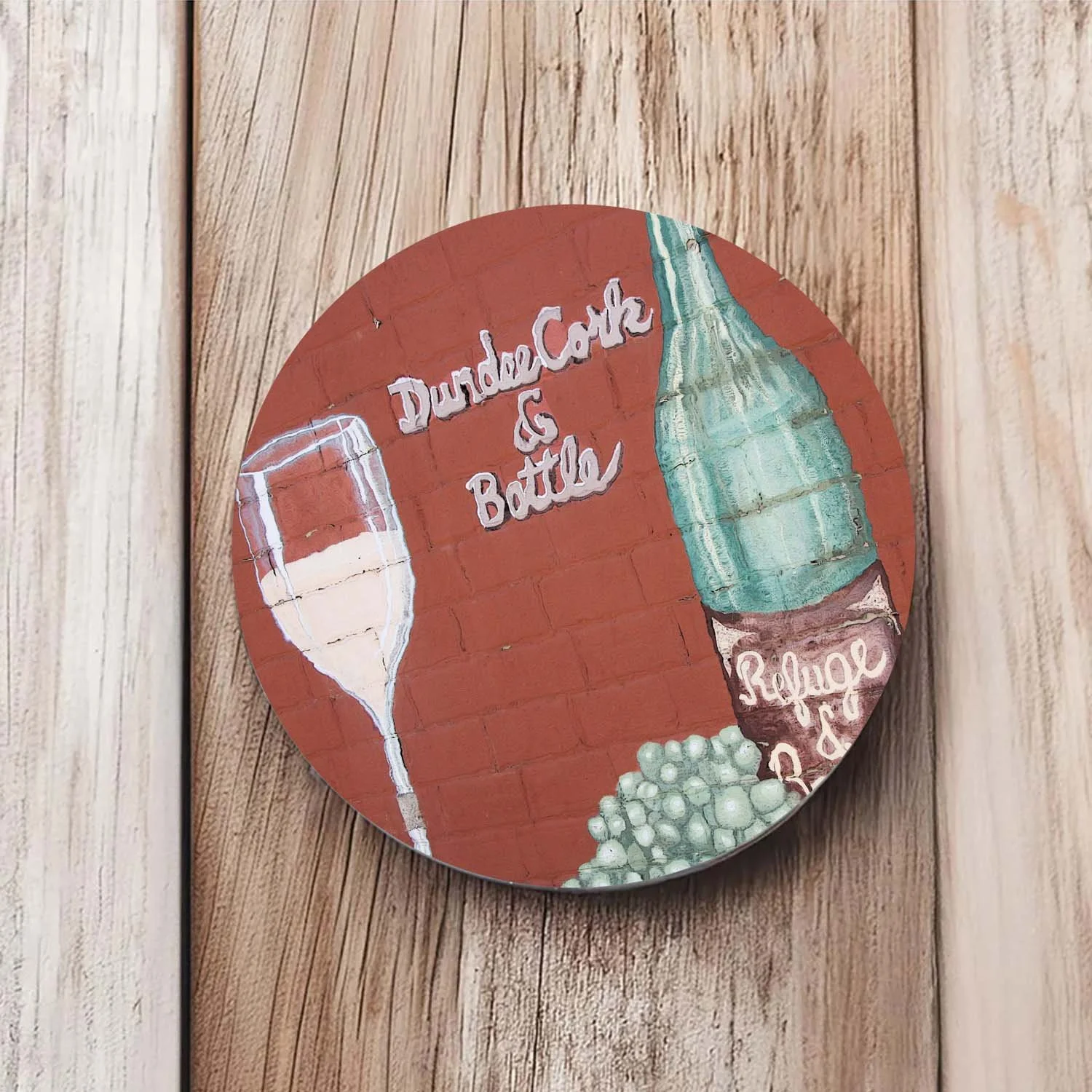 Dundee Cork and Bottle Coaster