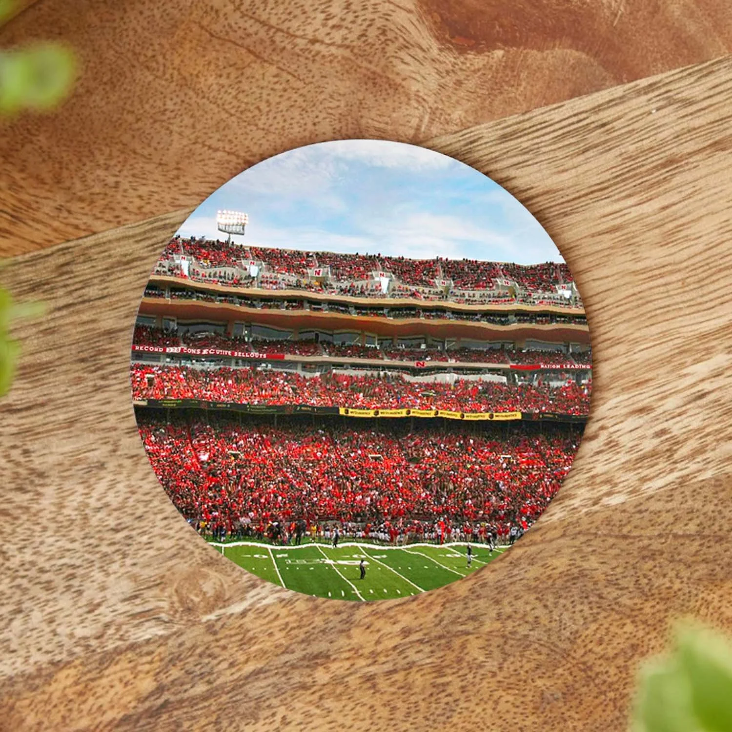 Husker Fans Coaster
