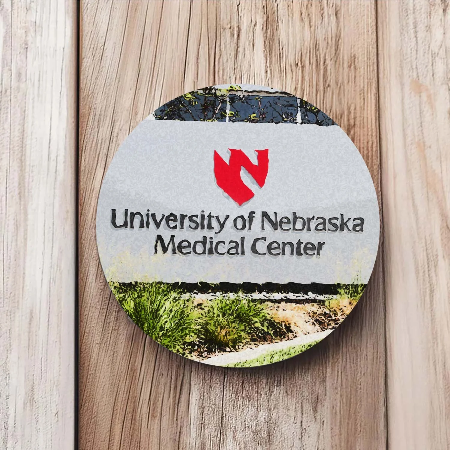 UNMC Sign Coaster