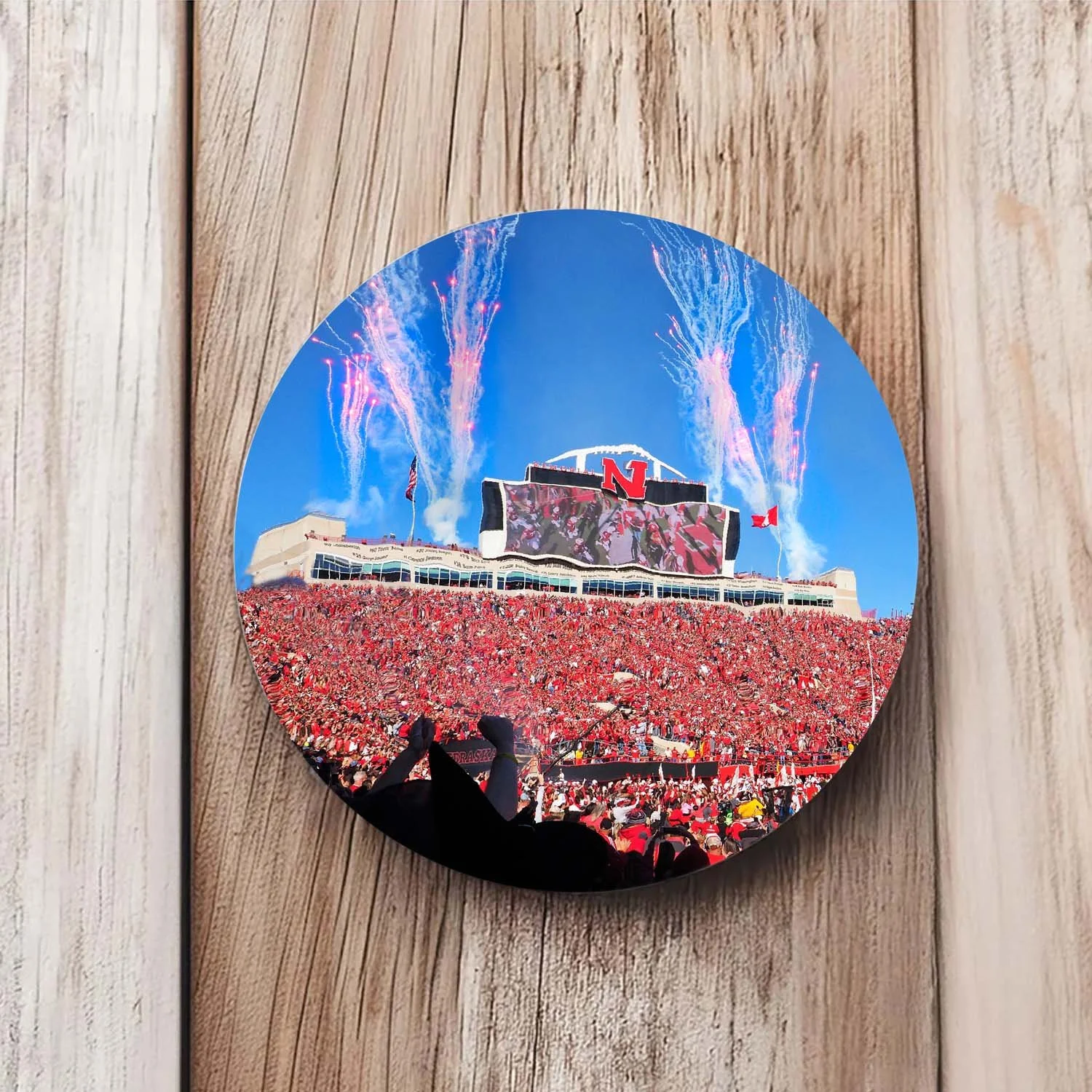 Huskers N Fireworks Coaster