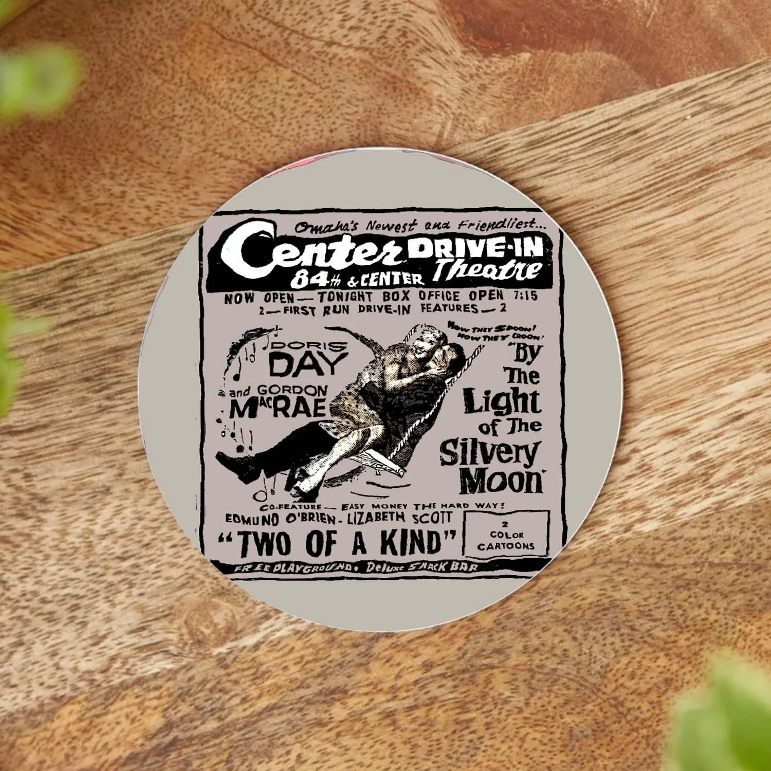 Center Drive In Coaster