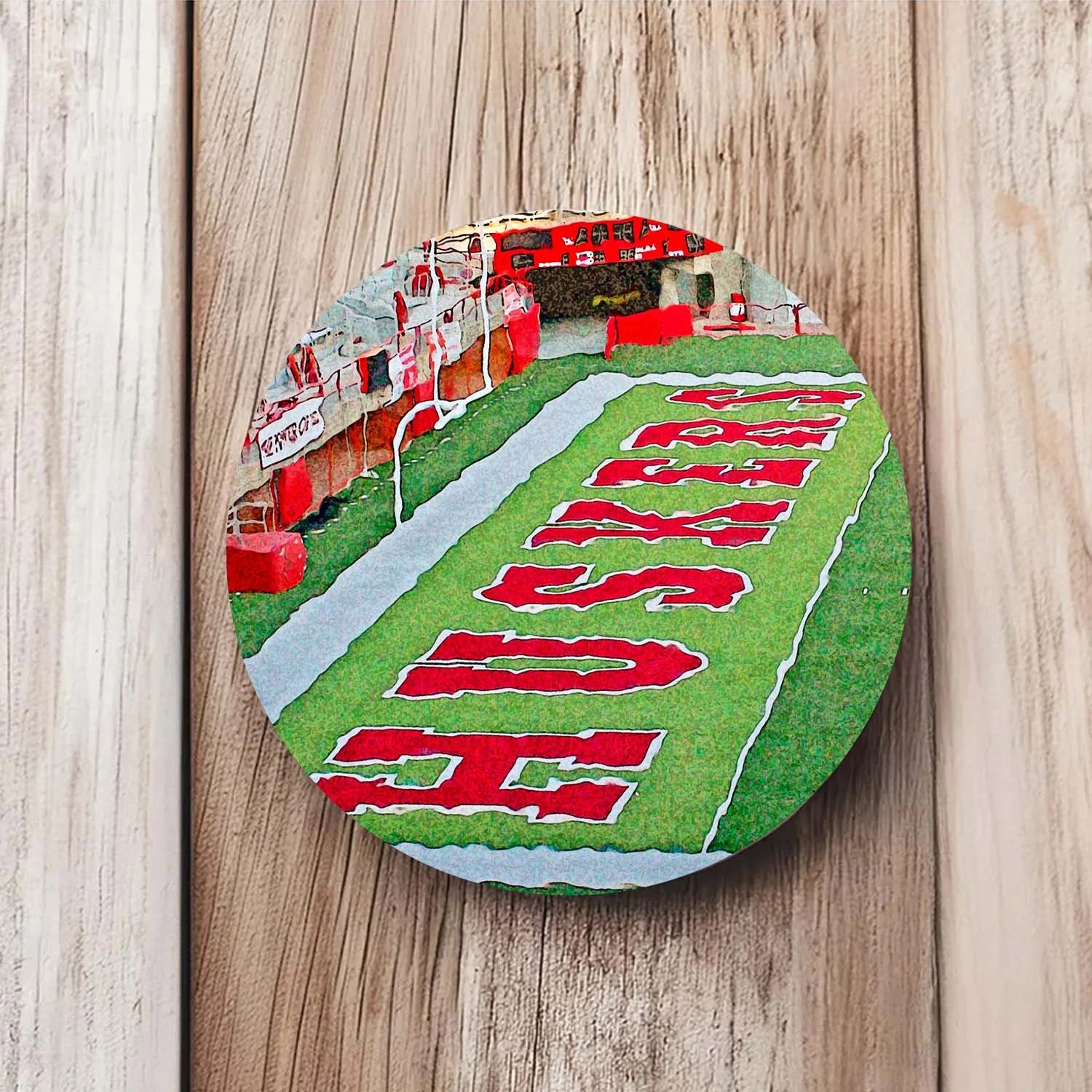 Huskers Coaster
