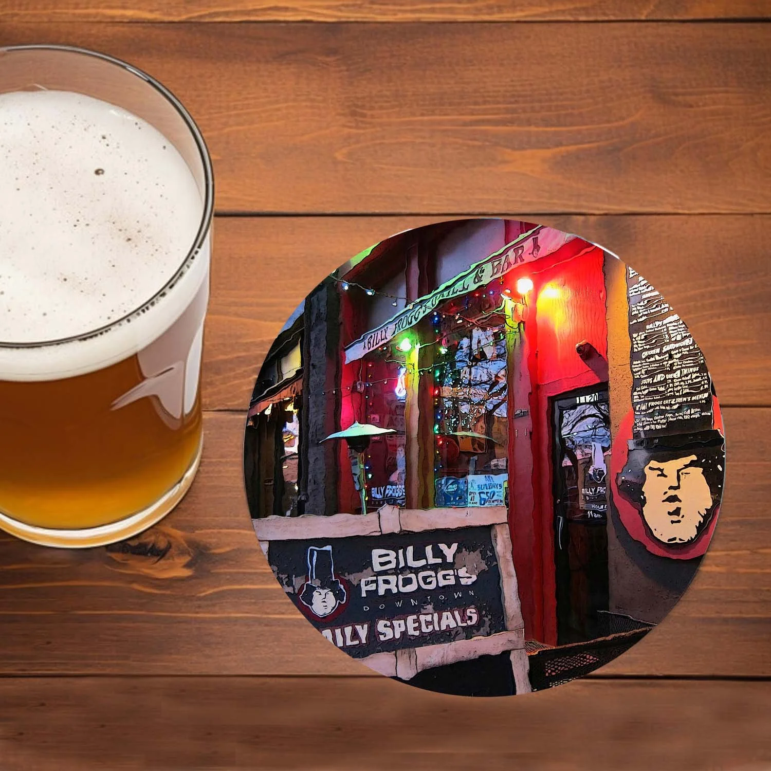 Billy Froggs Coaster