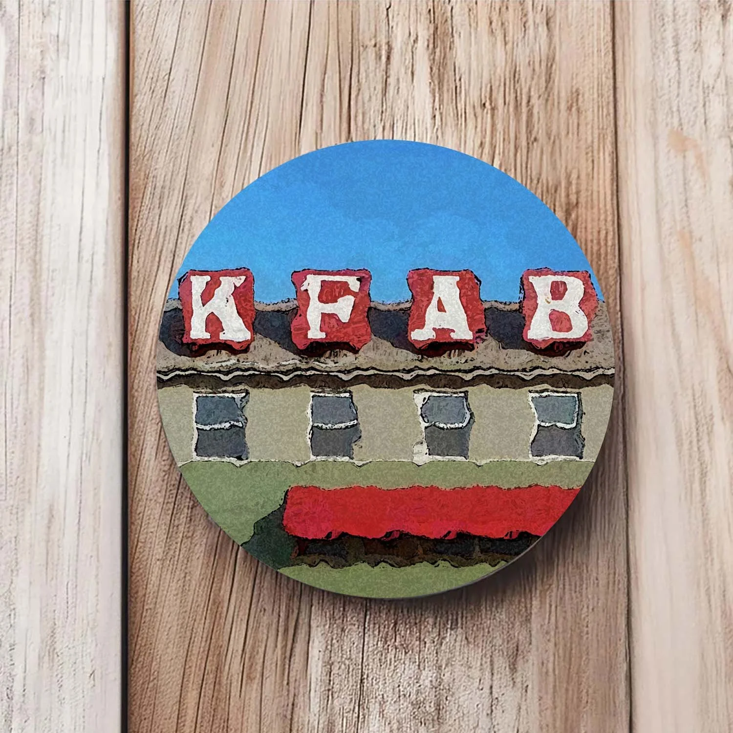 KFAB Coaster