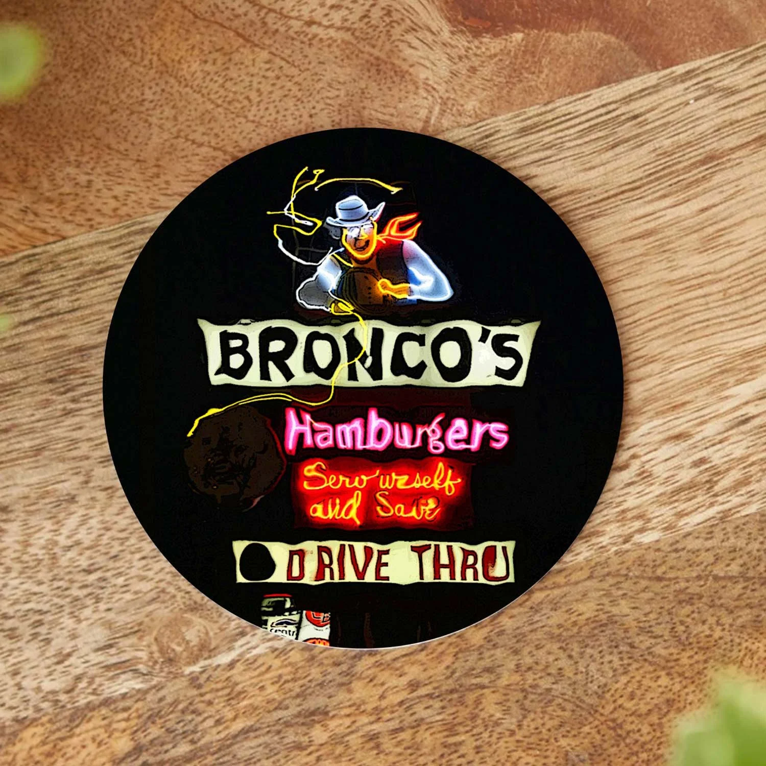 Bronco's Coaster