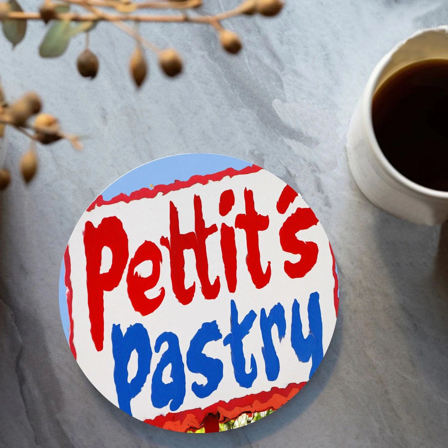 Pettit's Pastry Coaster