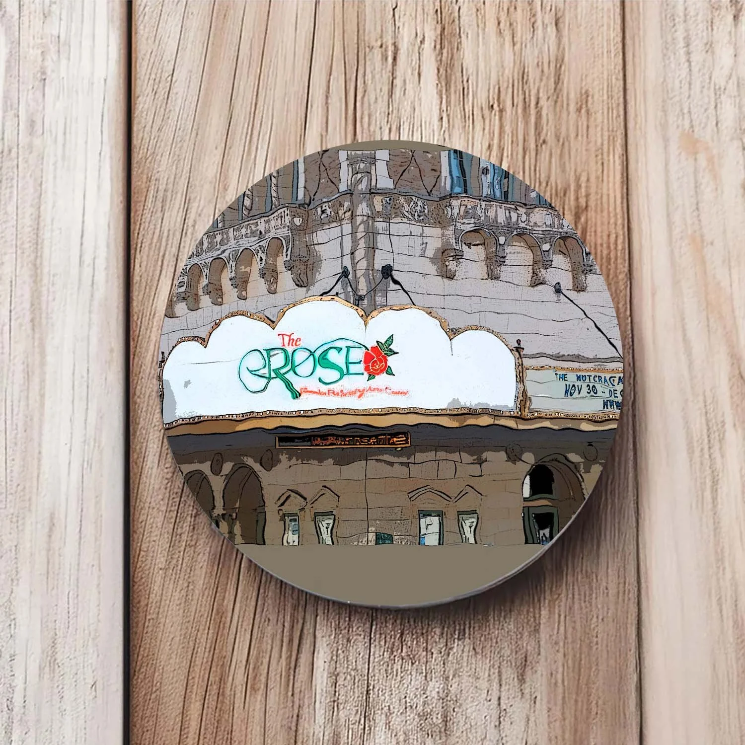 Rose Theater Coaster