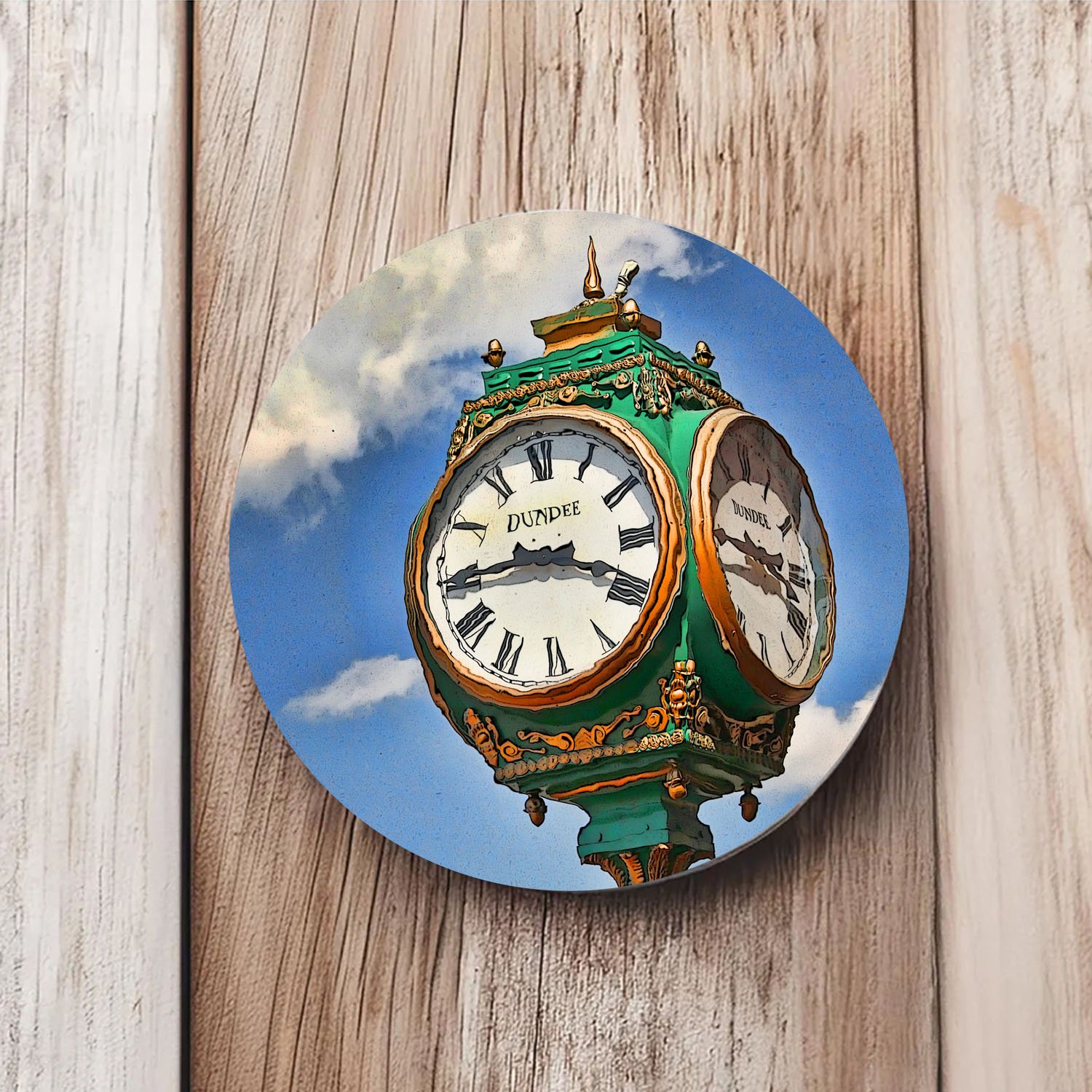 Dundee Clock Coaster