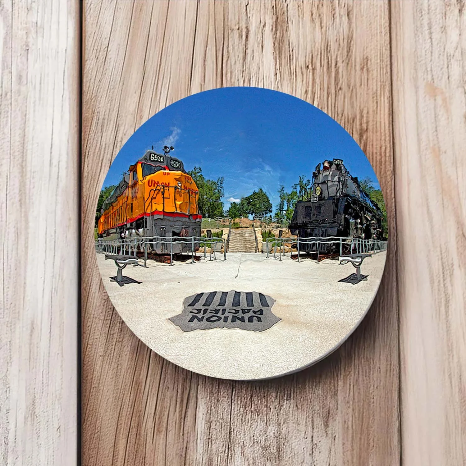 Union Pacific Trains Coaster