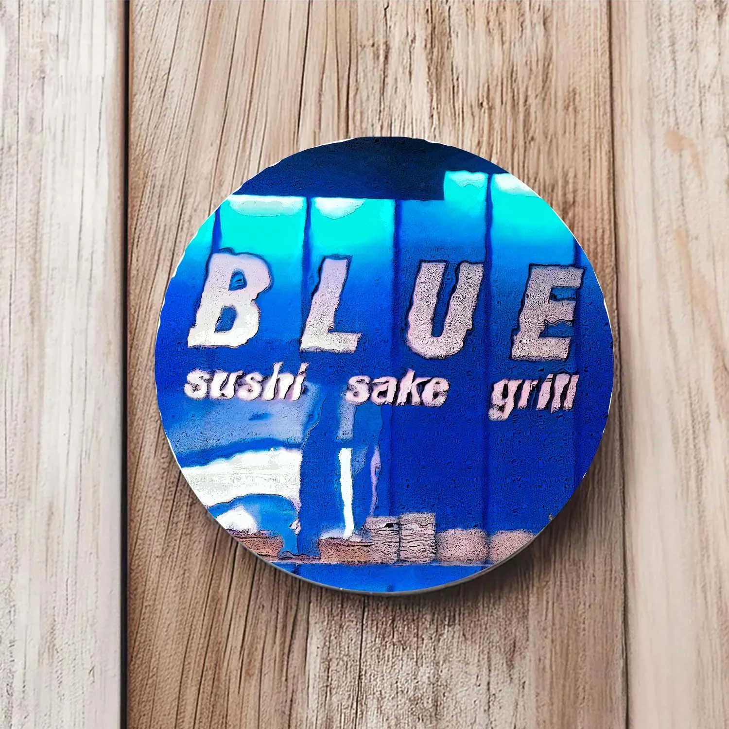Blue Sushi Coaster