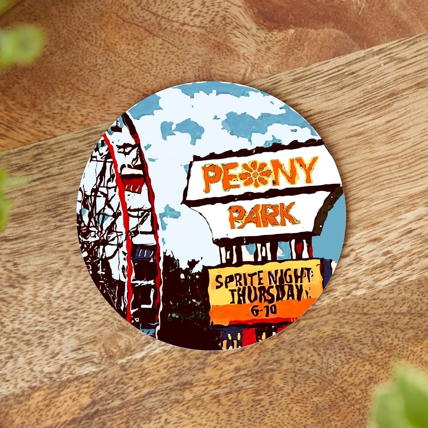 Peony Park Coaster